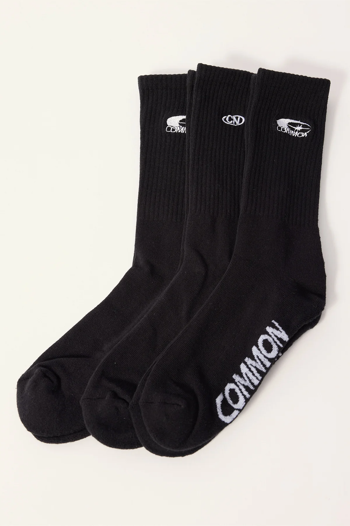 Tides Sock 3 Pack Black