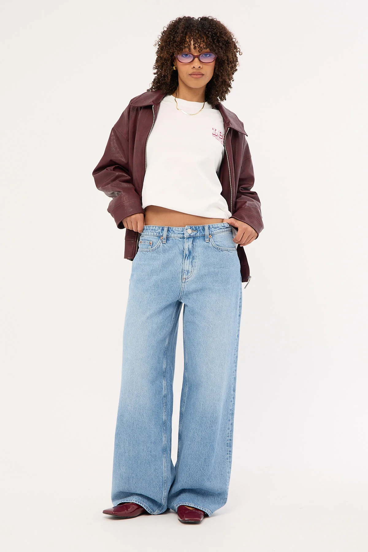 Mid Slouch Jean Down Town Fade