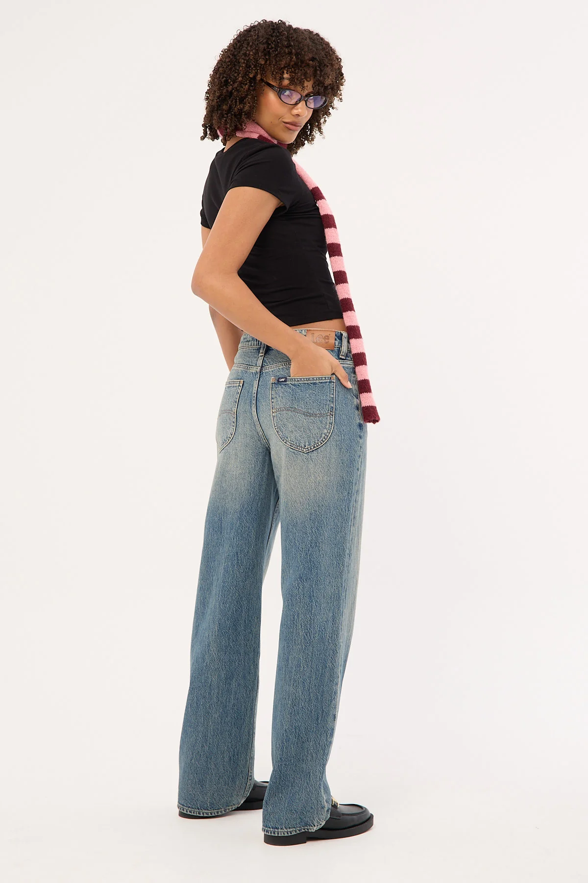 Mid Baggy Jean Indigo Haze 5 Mid Baggy Jean Indigo Haze