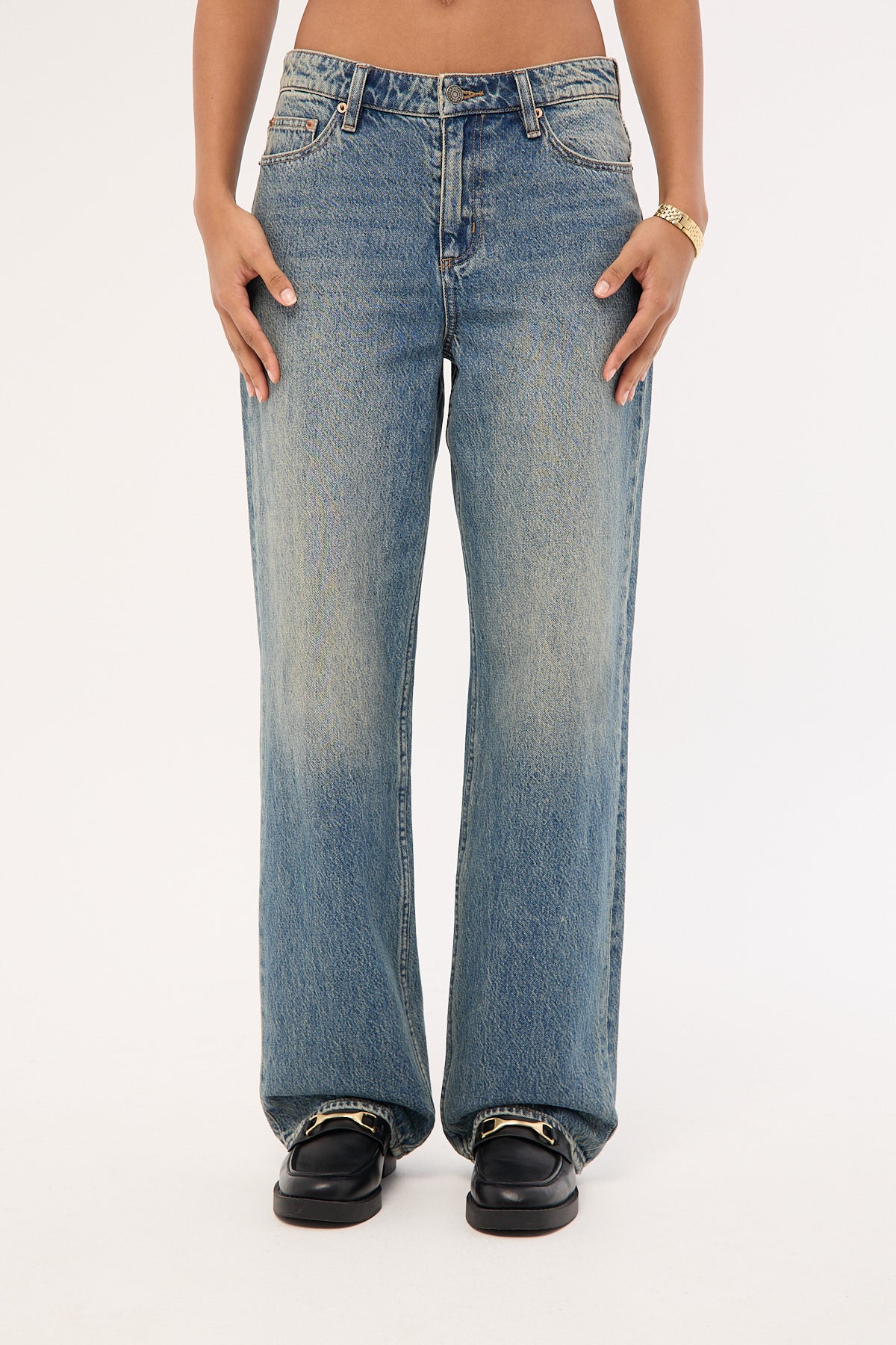 Mid Baggy Jean Indigo Haze 8 Mid Baggy Jean Indigo Haze