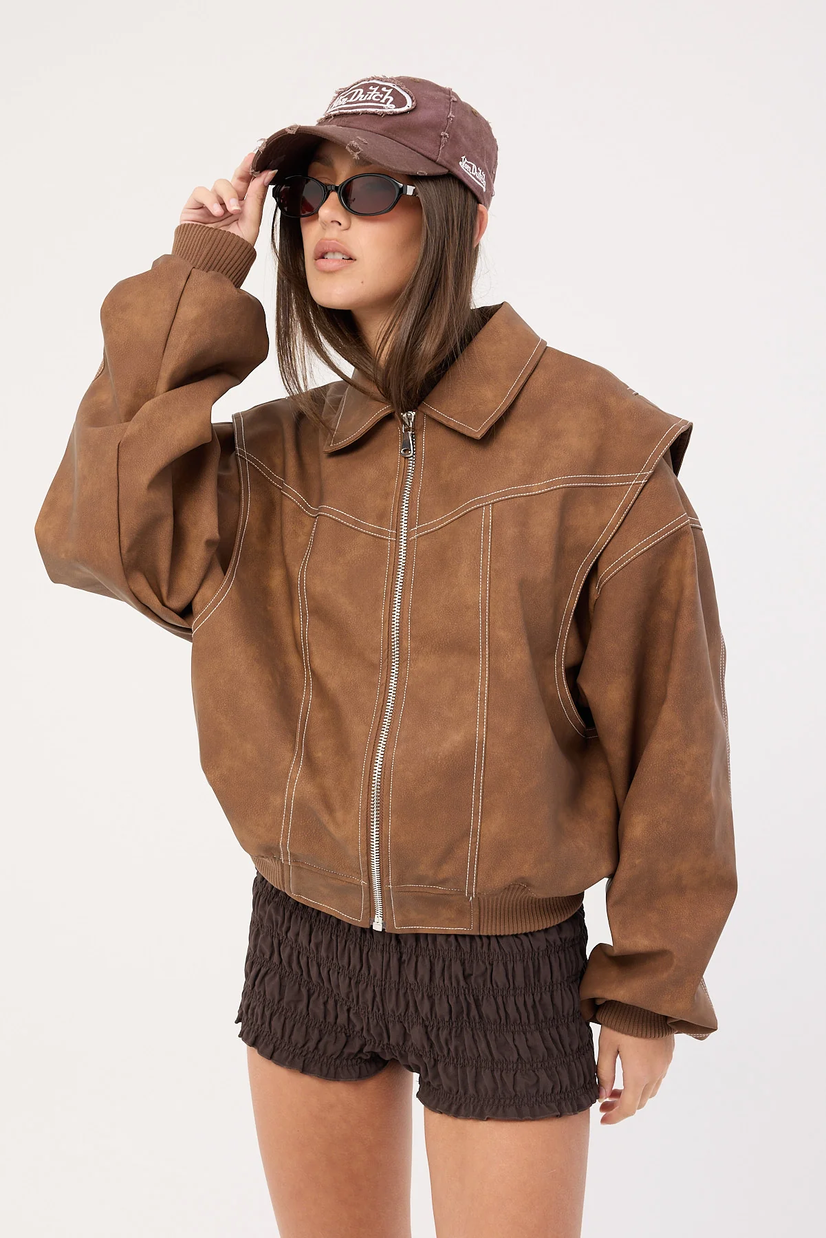 Vista Bomber Brown