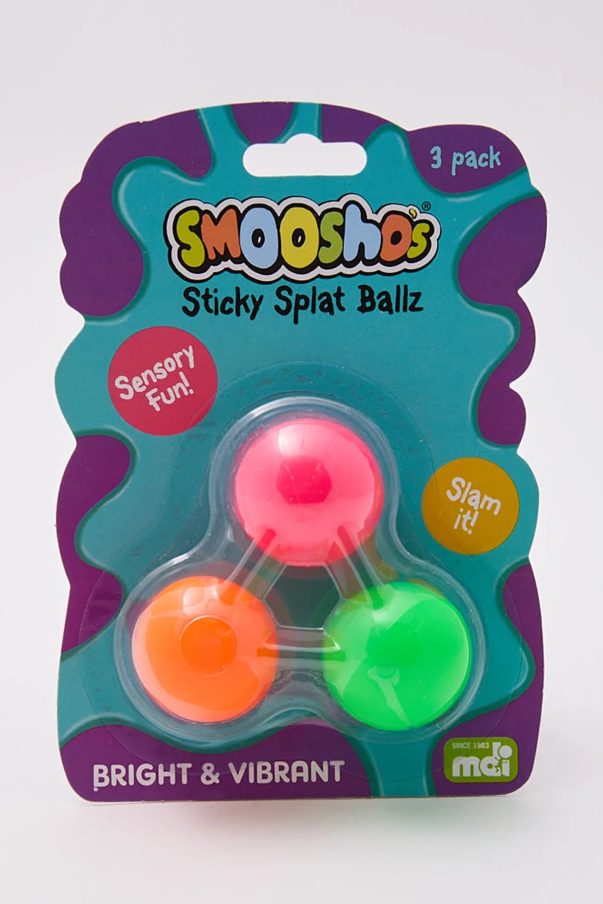 Smooshos Sticky Splat Balls Multi