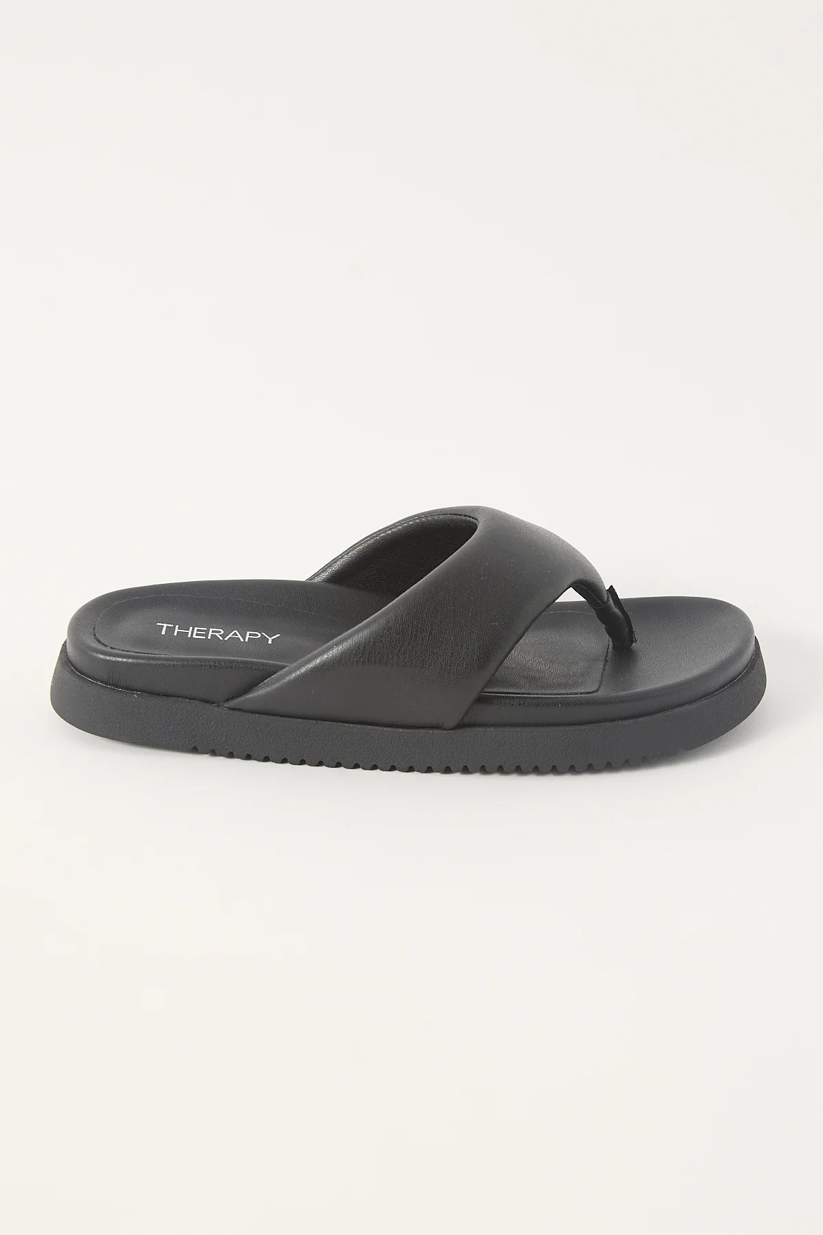 Radar Thong Slide Black