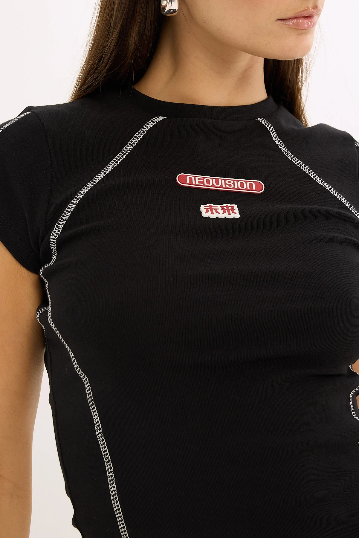 Protocol Baby Tee Black 3 Protocol Baby Tee Black