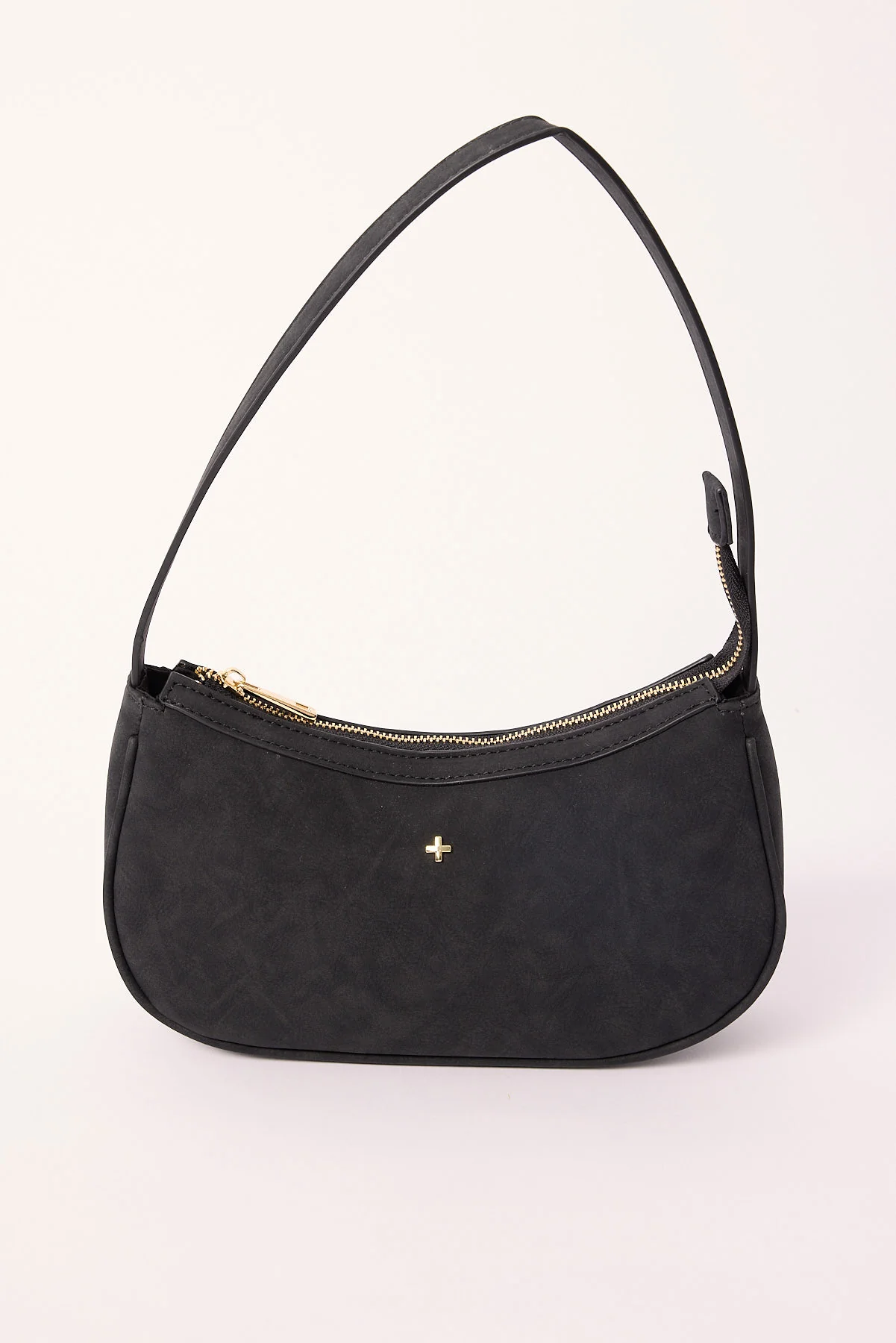 Dixie Black Suede PU/Gold