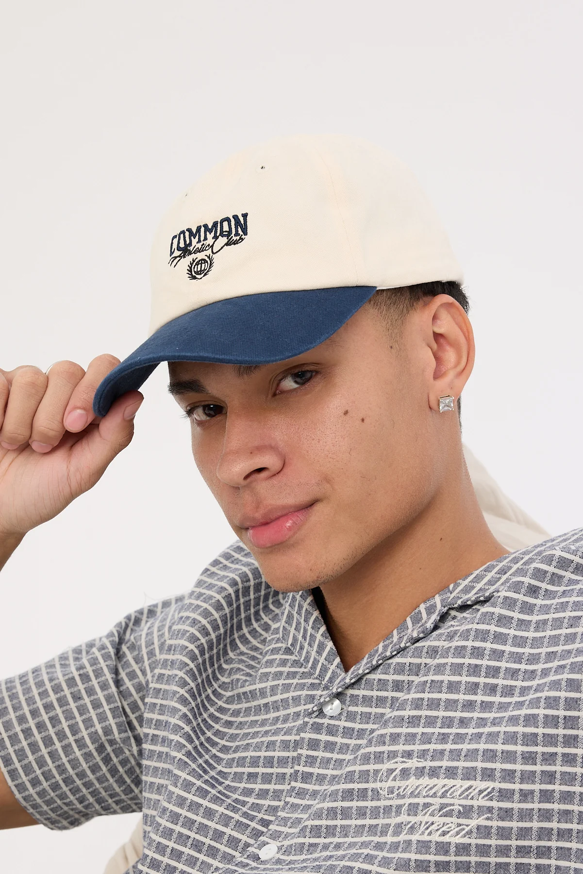Dynamic Dad Cap Ecru/Navy