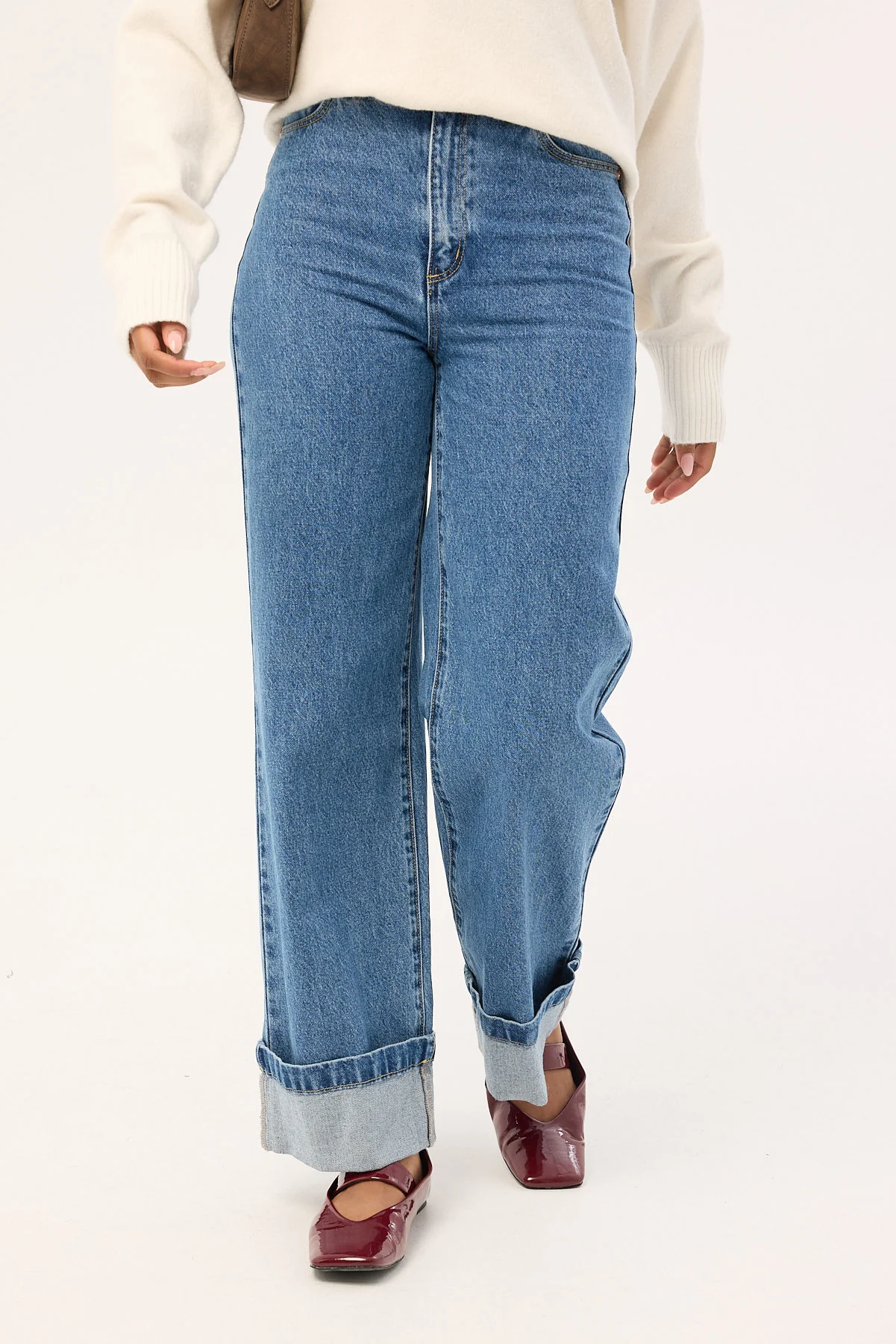 94 High And Wide Cuffed Jean Eva Organic 3 94 High And Wide Cuffed Jean Eva Organic