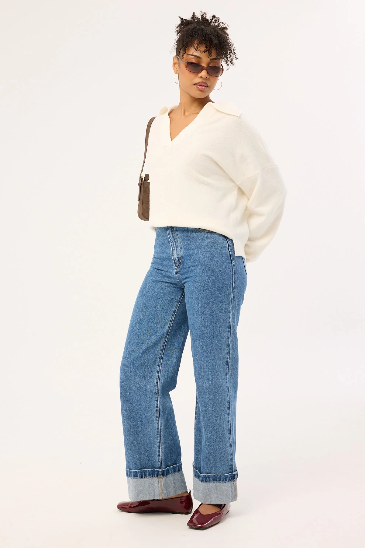 94 High And Wide Cuffed Jean Eva Organic 4 94 High And Wide Cuffed Jean Eva Organic