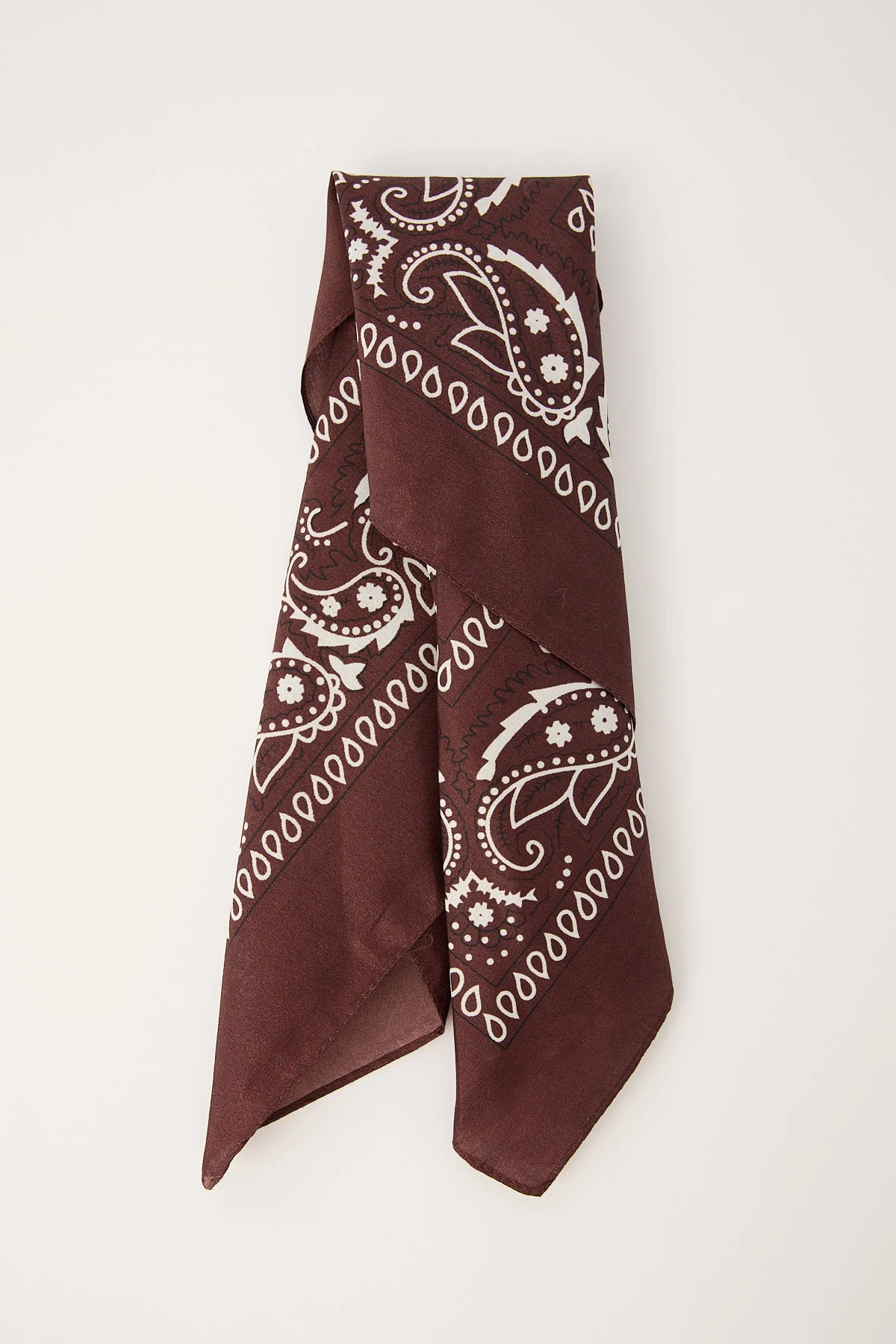 Hair Bandana Scarf Brown