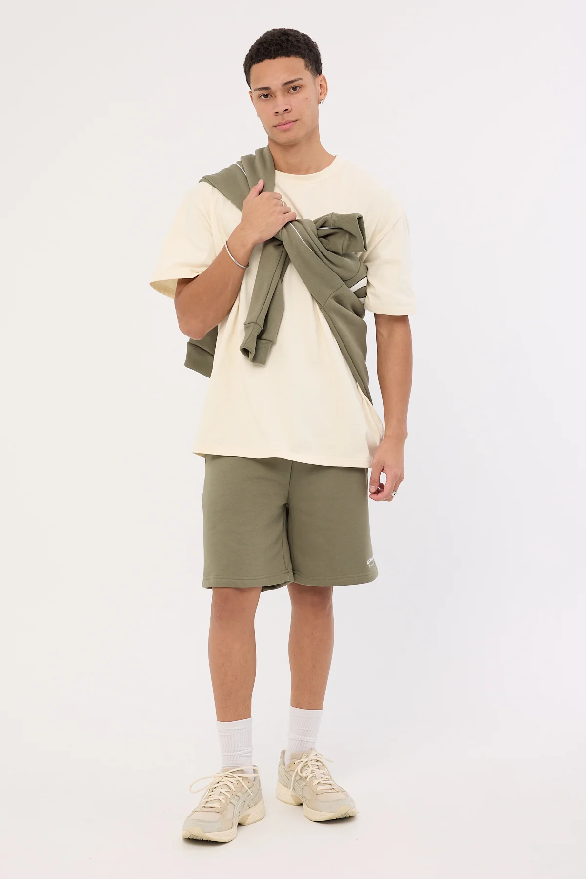 Intermission Sweat Short Olive Green