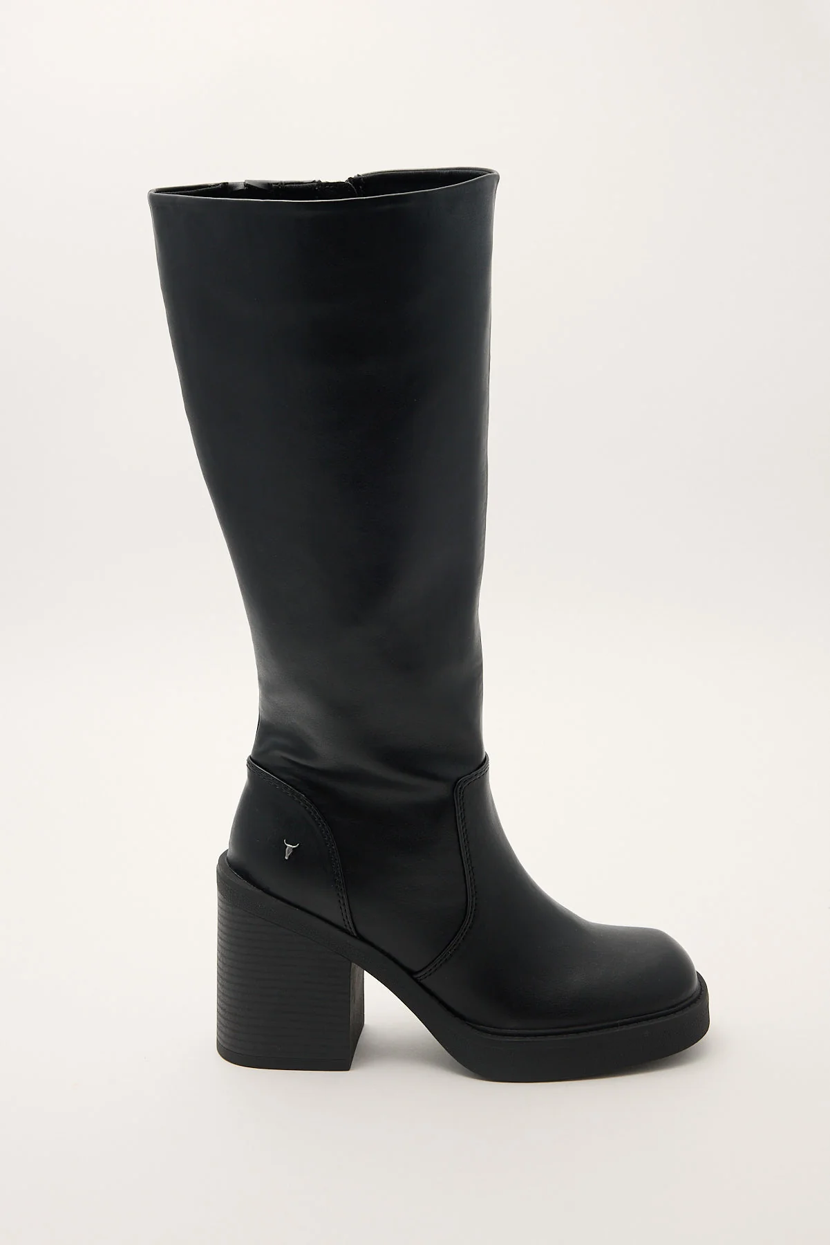 Direction PU Boot Black