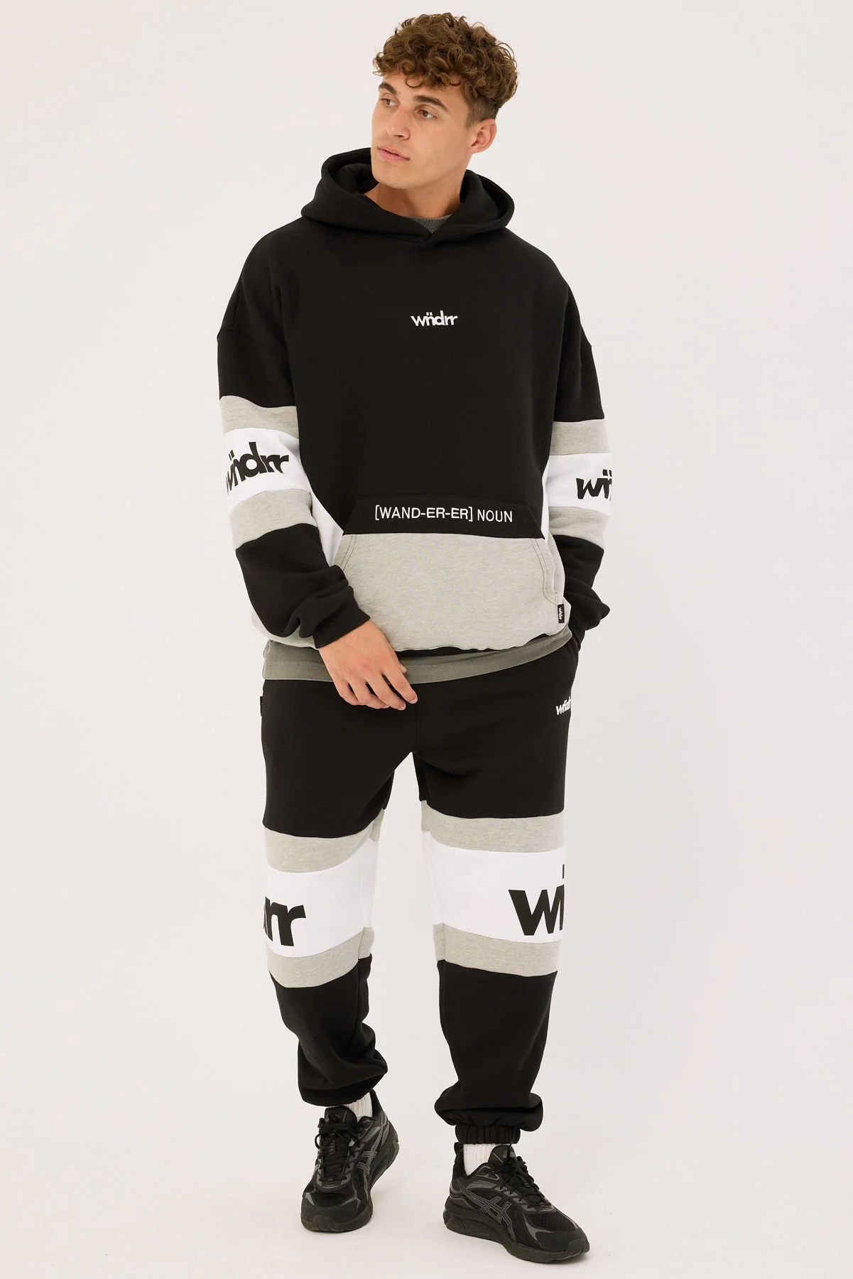 Junction B. Trackpant Black