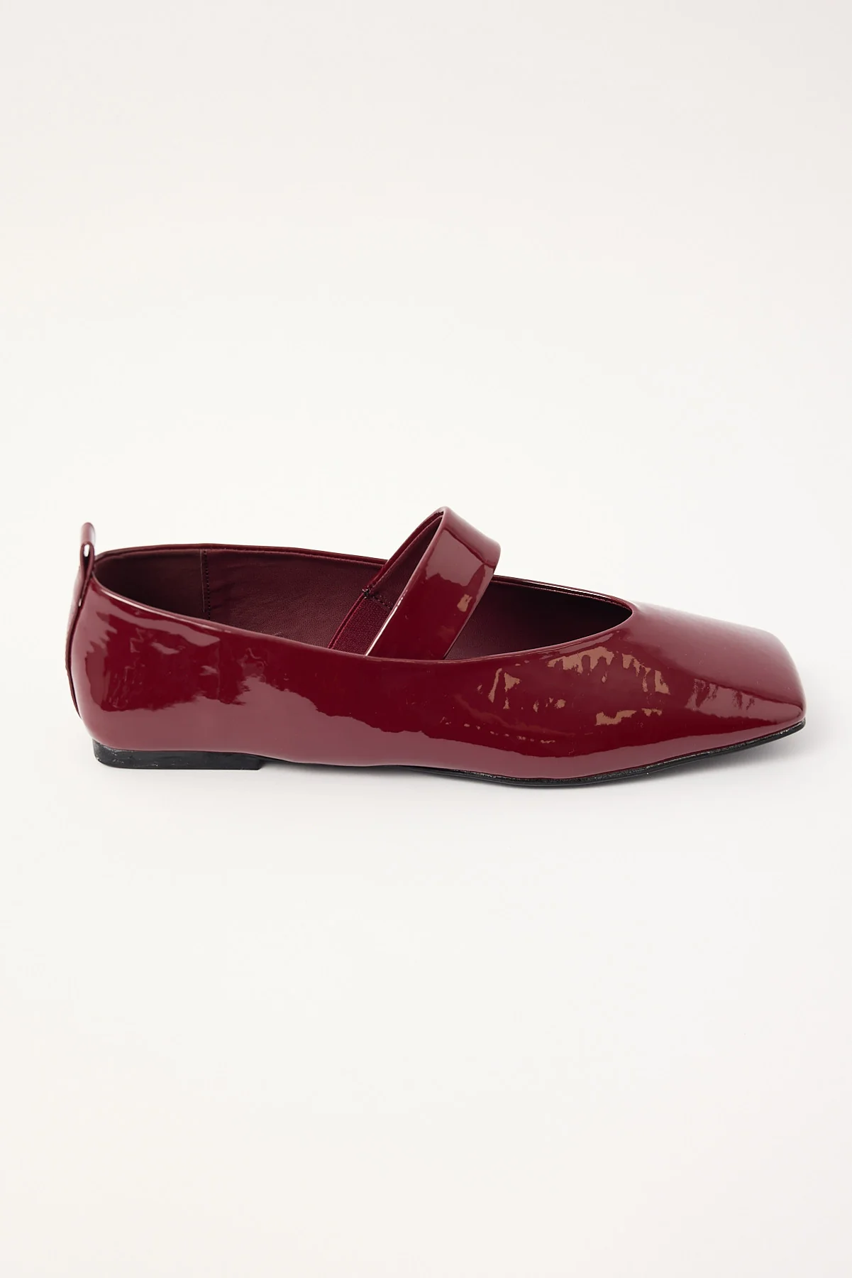 Gael Patent Ballet Flat Cherry