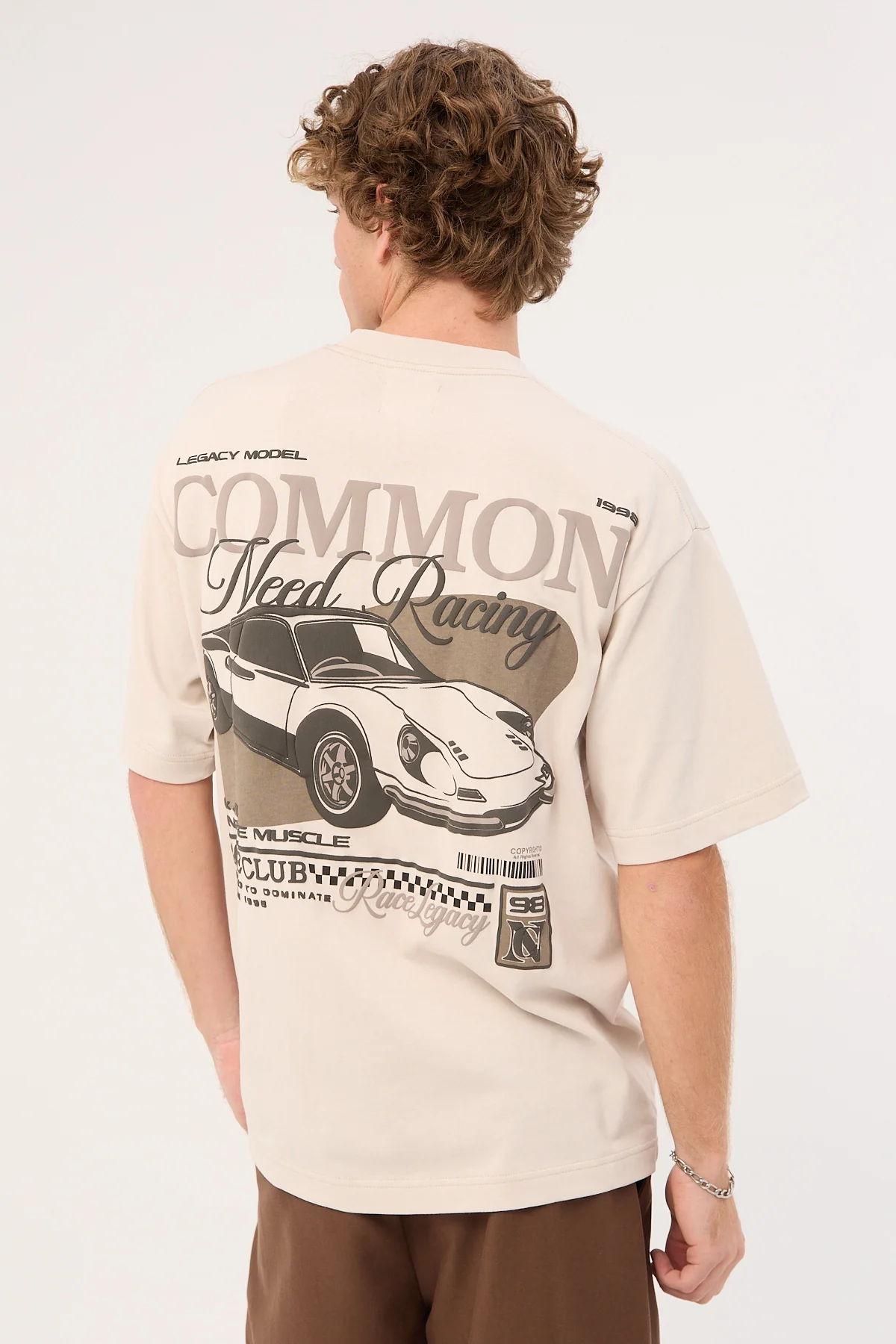 Roller Heavyweight Boxy Tee Salt White