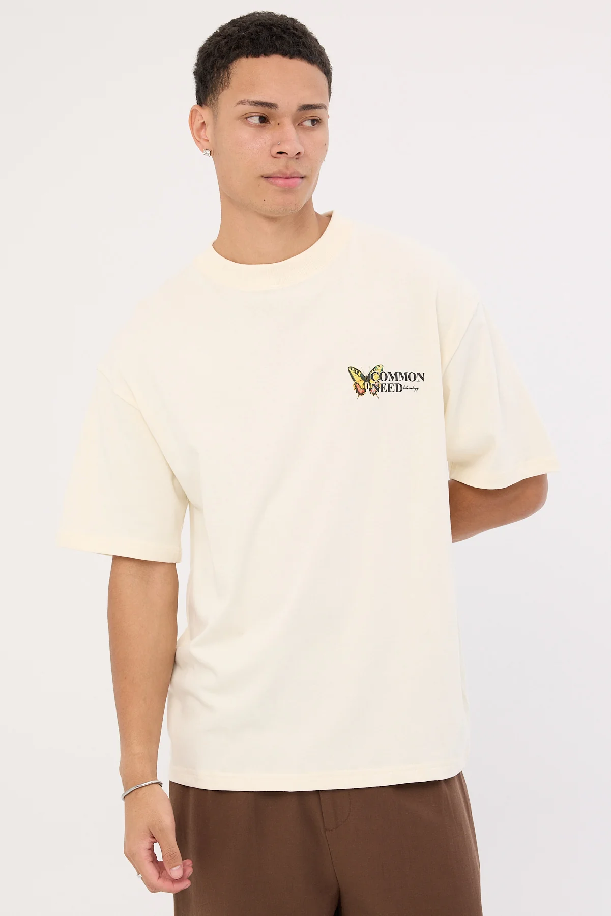 Entomology Heavyweight Easy Tee ECRU