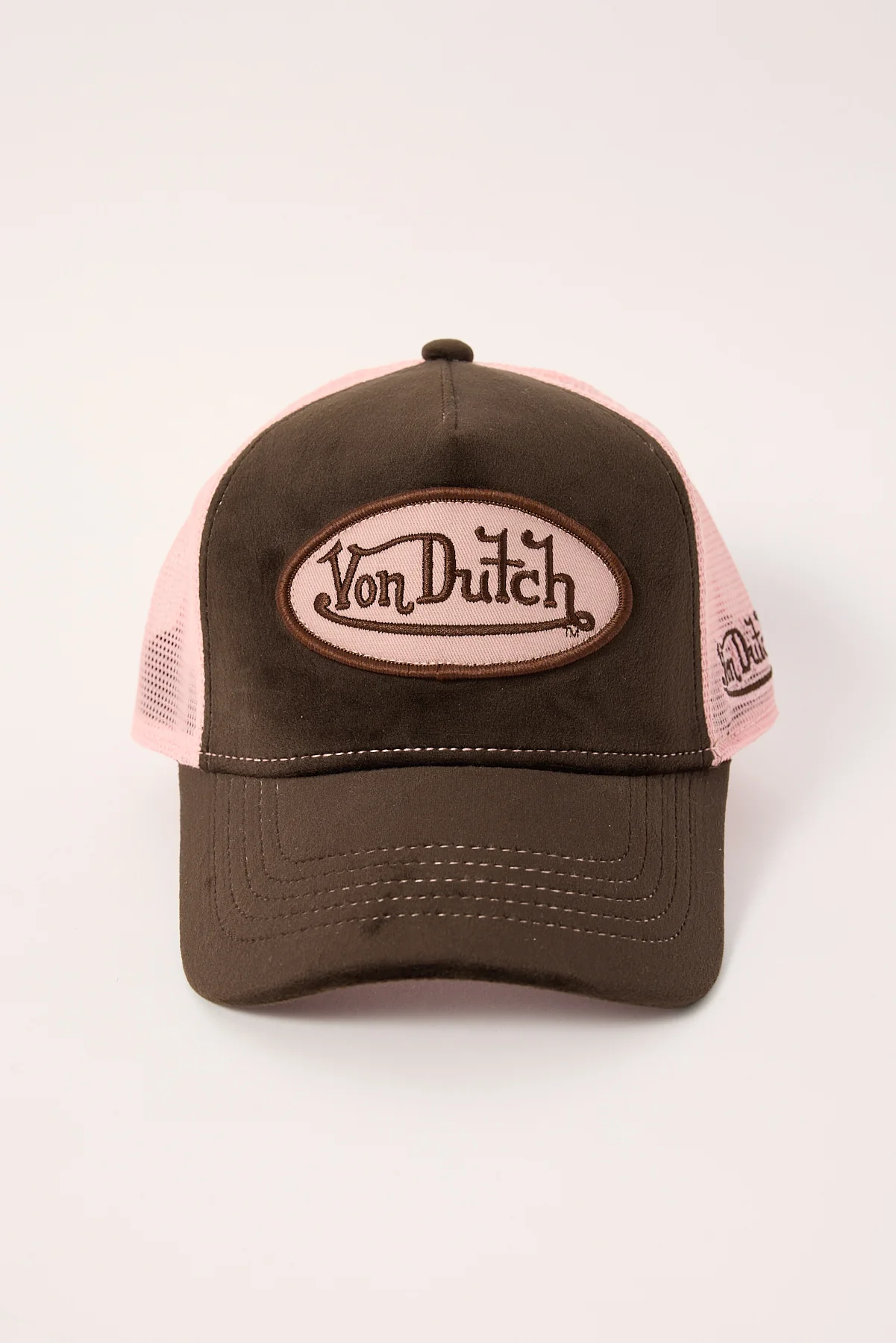 Trucker Hat Brown/Pink