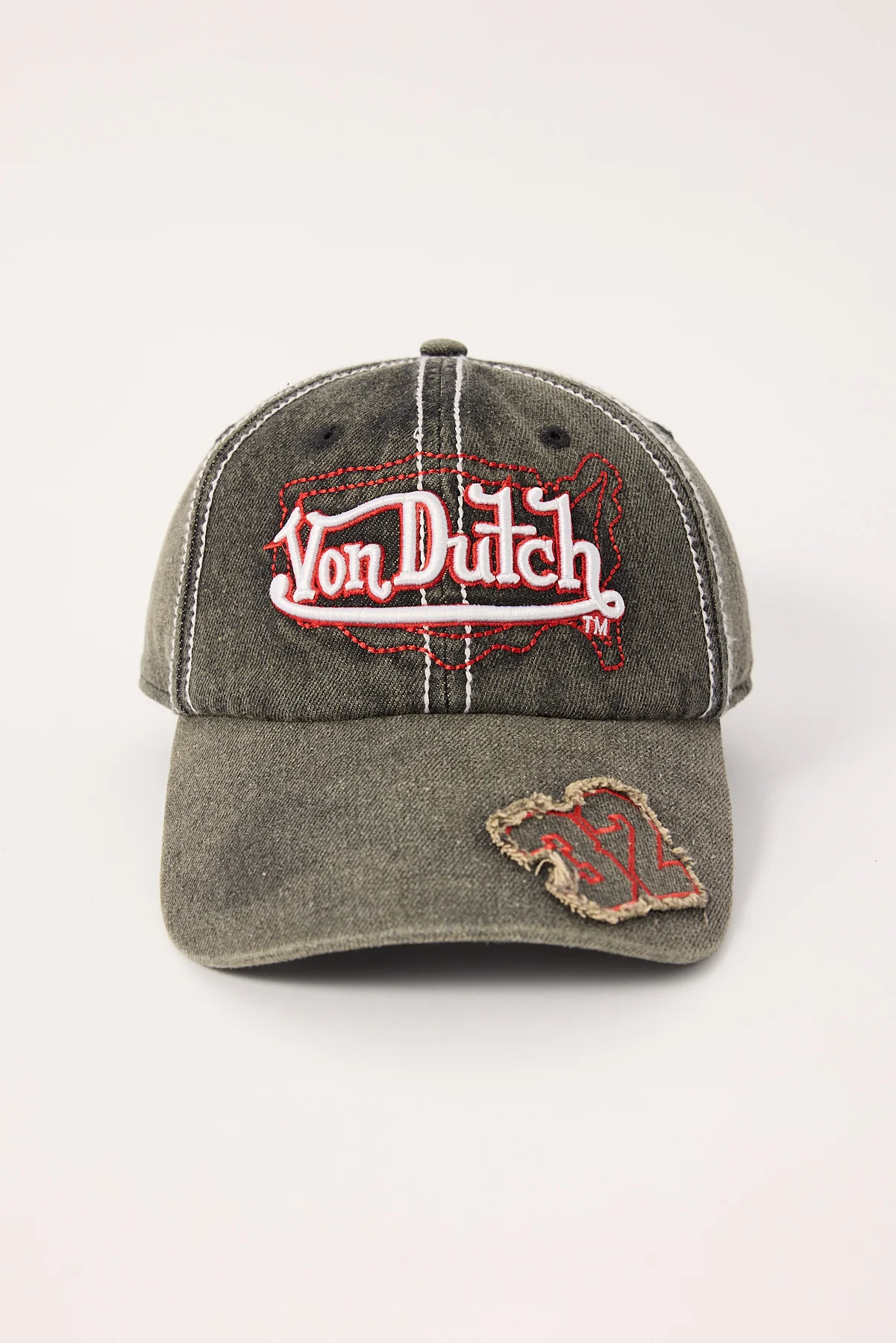 Dad Cap Black/Red