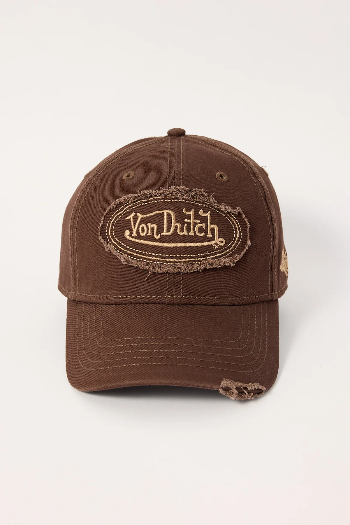 Distressed Dad Cap Brown