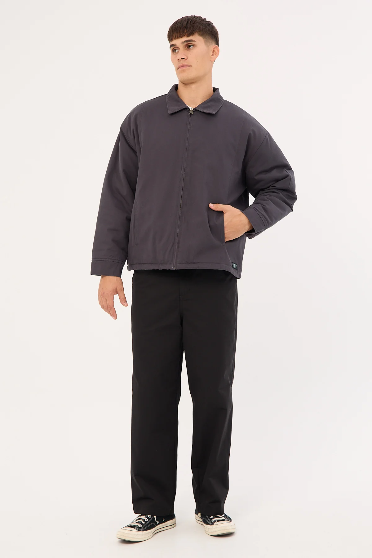 Barrio Work Jacket Dark Charcoal