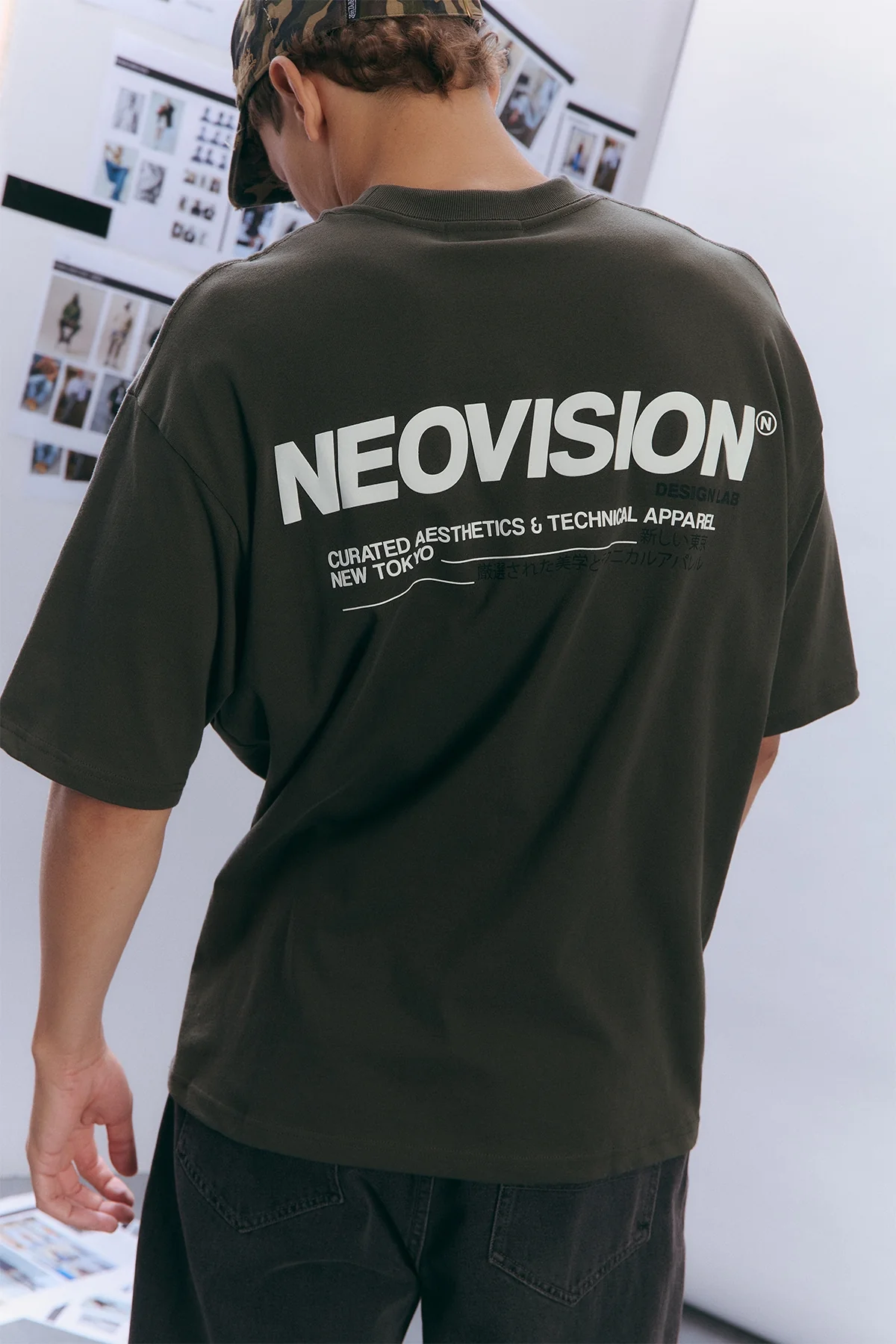 Nova Oversize Super Heavy Tee Dark Khaki 1 Nova Oversize Super Heavy Tee Dark Khaki
