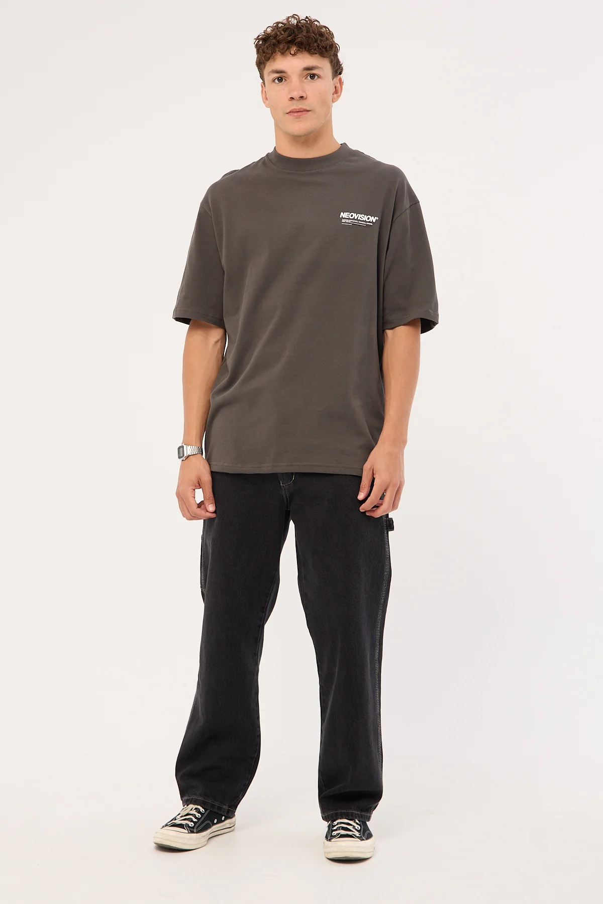 Nova Oversize Super Heavy Tee Dark Khaki 2 Nova Oversize Super Heavy Tee Dark Khaki