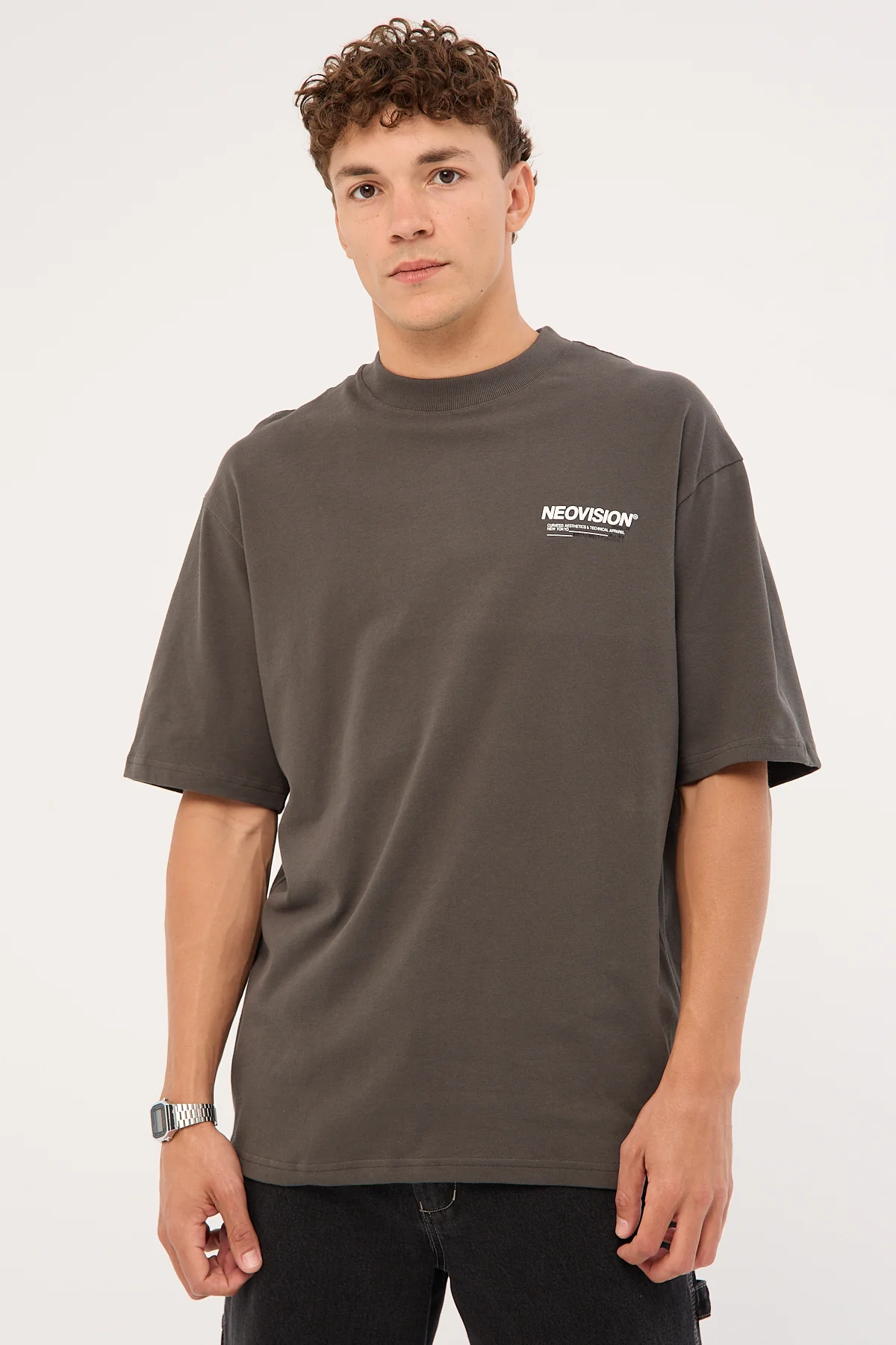 Nova Oversize Super Heavy Tee Dark Khaki 4 Nova Oversize Super Heavy Tee Dark Khaki