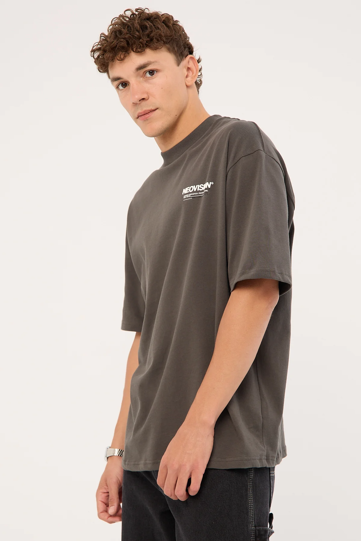 Nova Oversize Super Heavy Tee Dark Khaki 6 Nova Oversize Super Heavy Tee Dark Khaki