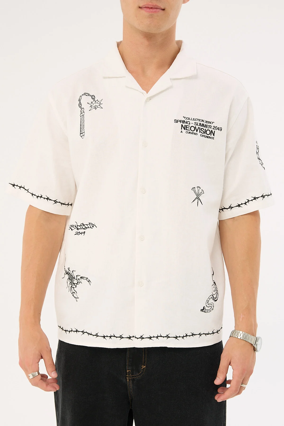 Flash Resort Shirt White 10 Flash Resort Shirt White