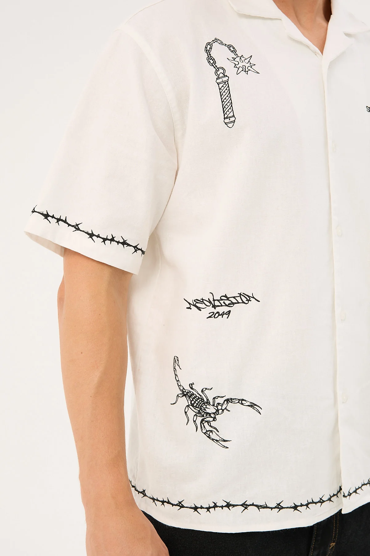 Flash Resort Shirt White 3 Flash Resort Shirt White