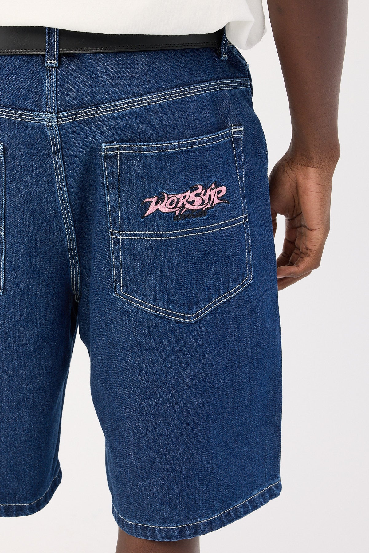 Vanity Big Dawg Jean Short BPM Blue 8 Vanity Big Dawg Jean Short BPM Blue
