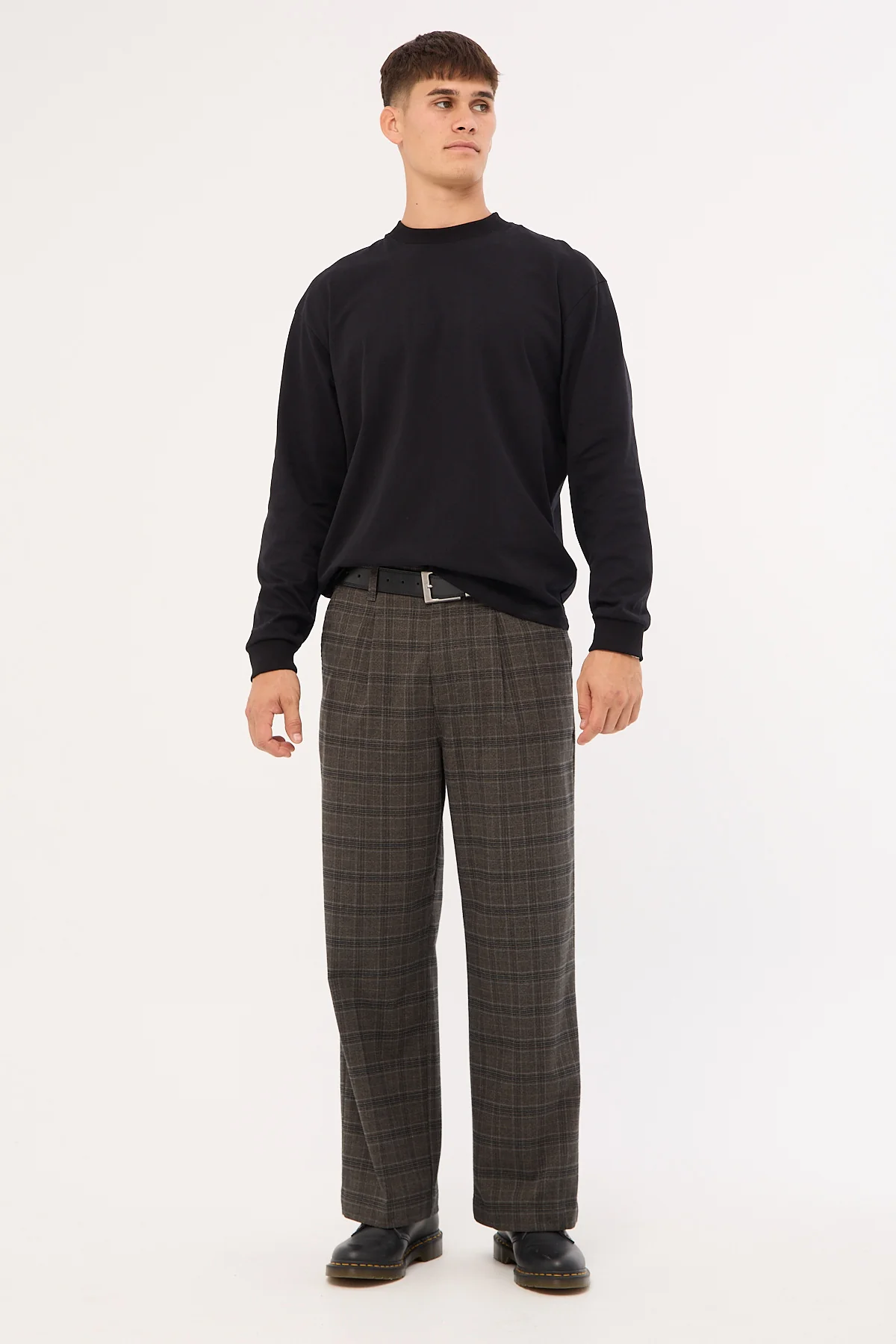 Jacob Plaid Pant Black 1 Jacob Plaid Pant Black