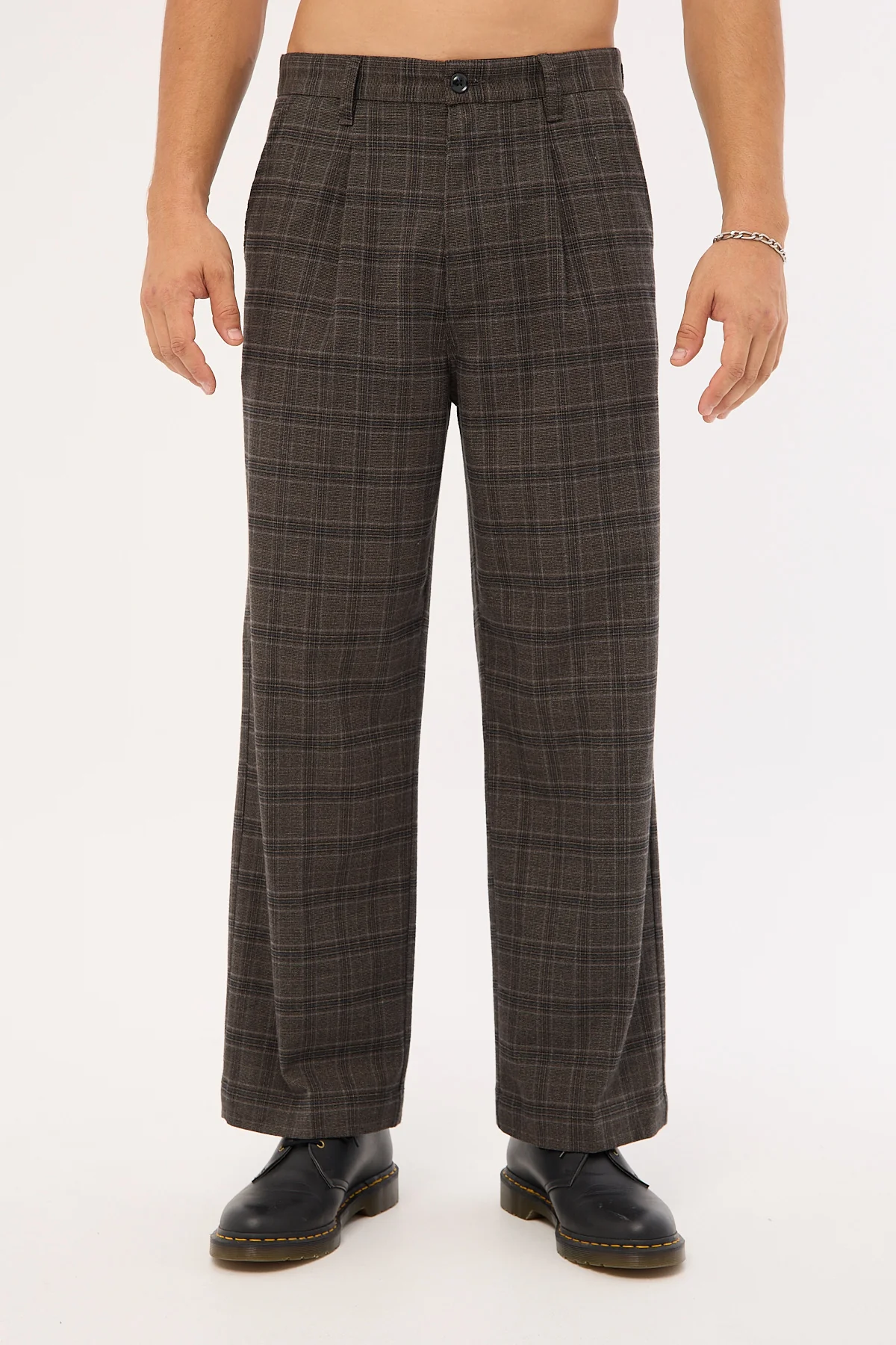 Jacob Plaid Pant Black 10 Jacob Plaid Pant Black