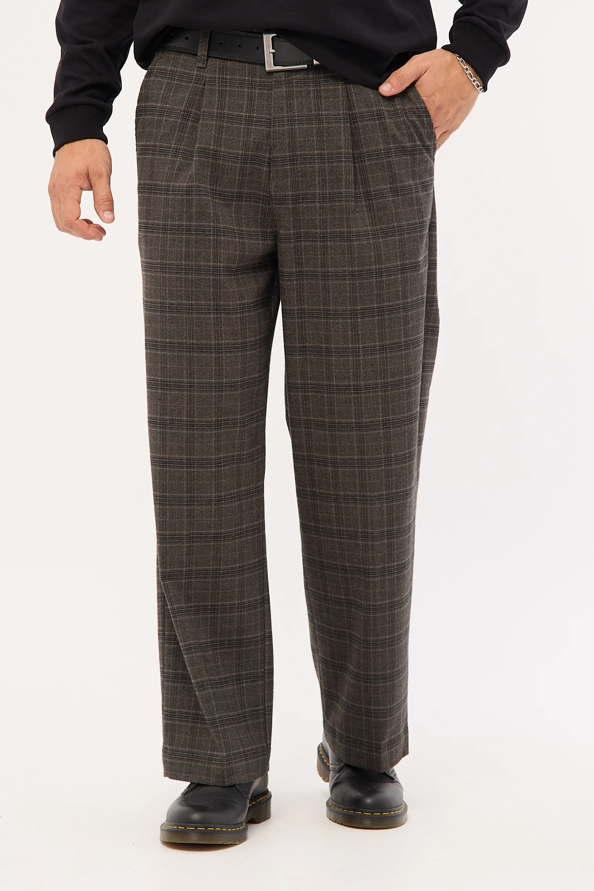 Jacob Plaid Pant Black 2 Jacob Plaid Pant Black