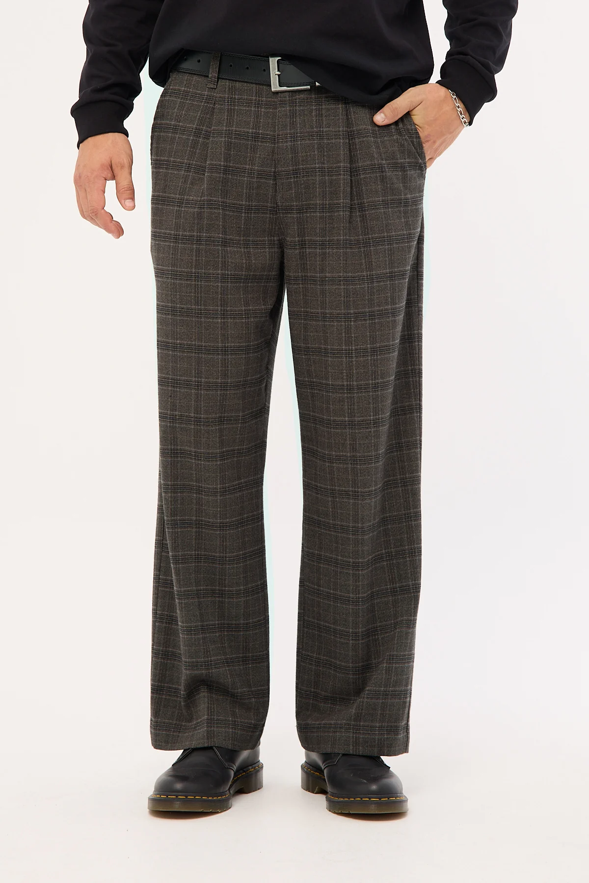 Jacob Plaid Pant Black 3 Jacob Plaid Pant Black