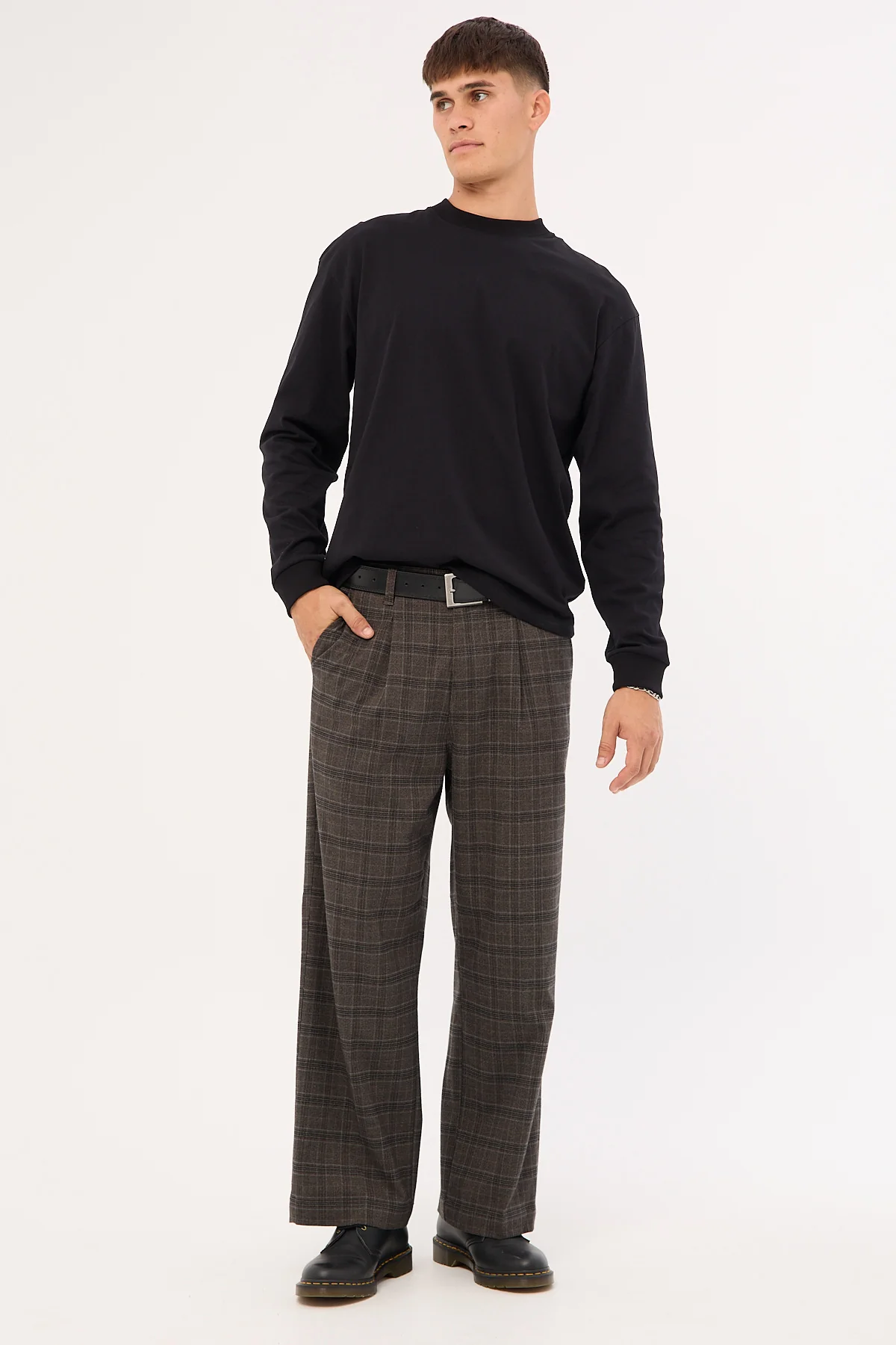 Jacob Plaid Pant Black 4 Jacob Plaid Pant Black