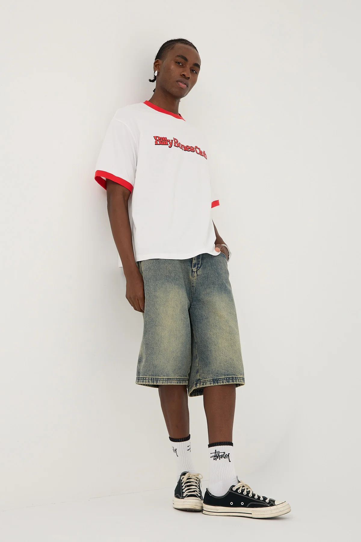 Western Ringer White/Red