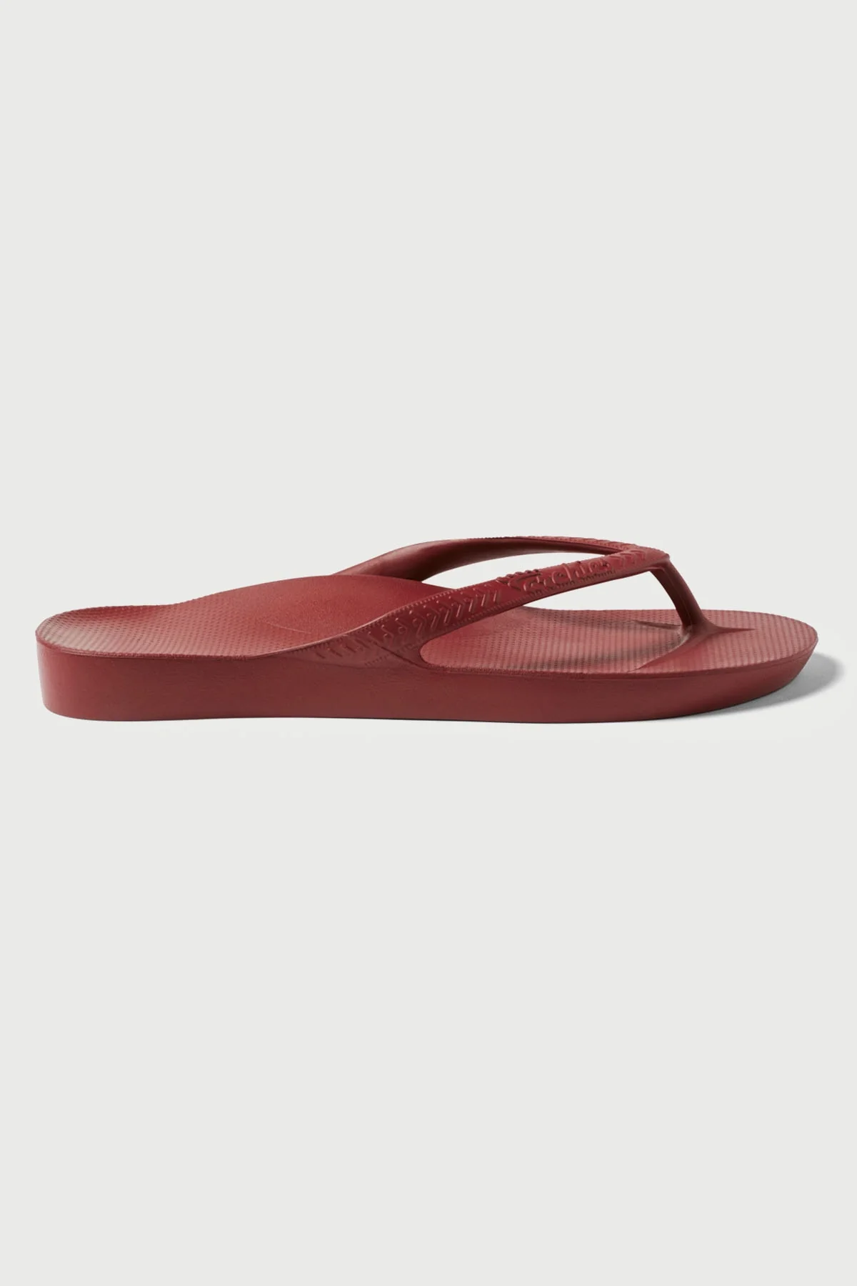 Arch Support Thong Sangria Red