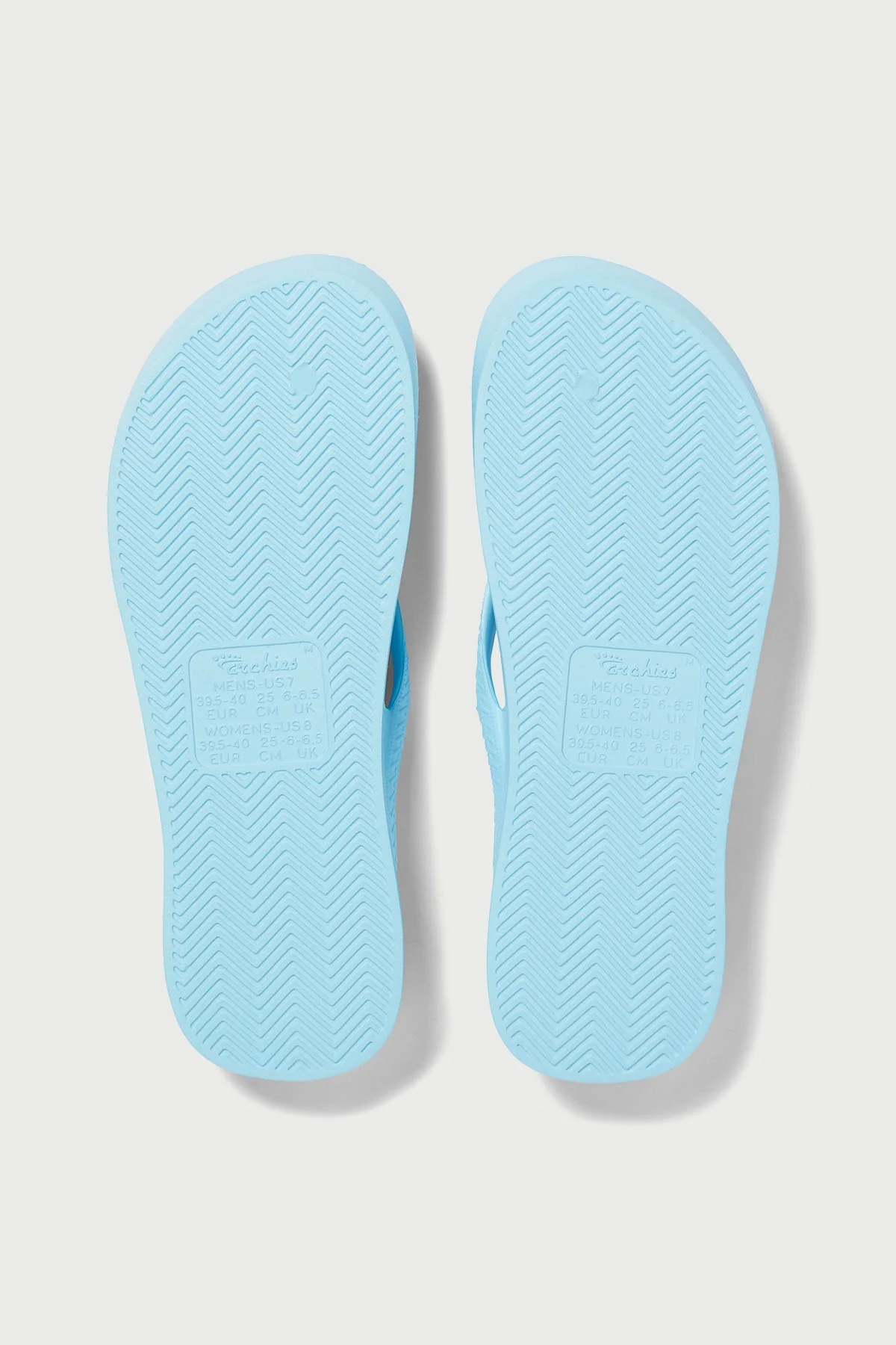 Arch Support Thong Sky Blue 6 Arch Support Thong Sky Blue