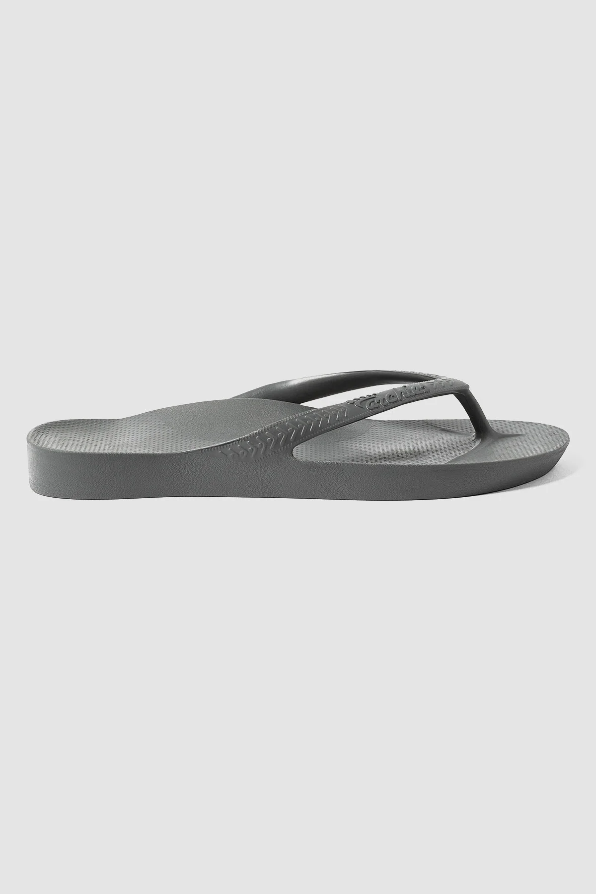 Arch Support Thong Charcoal