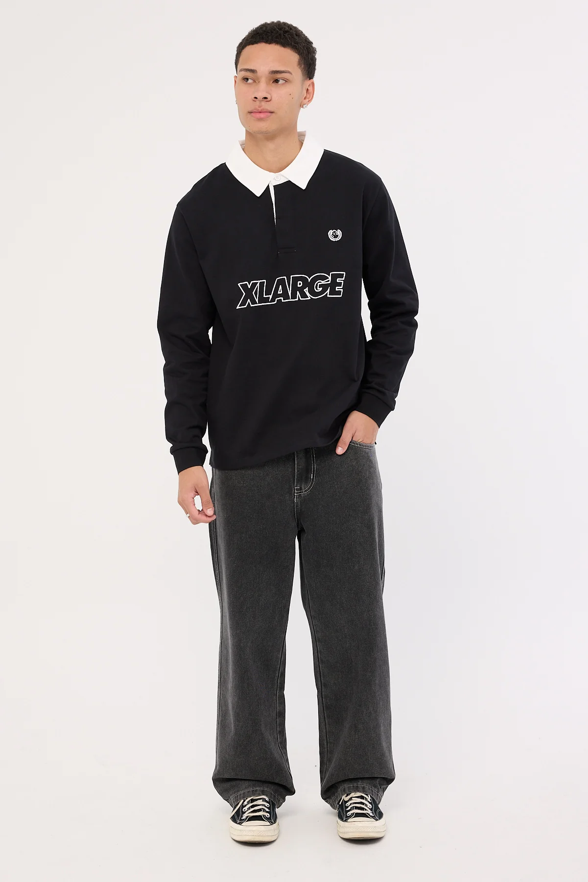 Whistle Bull Denim 91 Pant Washed Black
