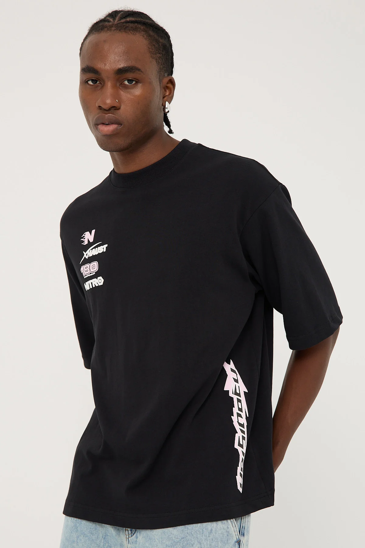 Spoiler Street Super Heavy Tee Black 1 Spoiler Street Super Heavy Tee Black
