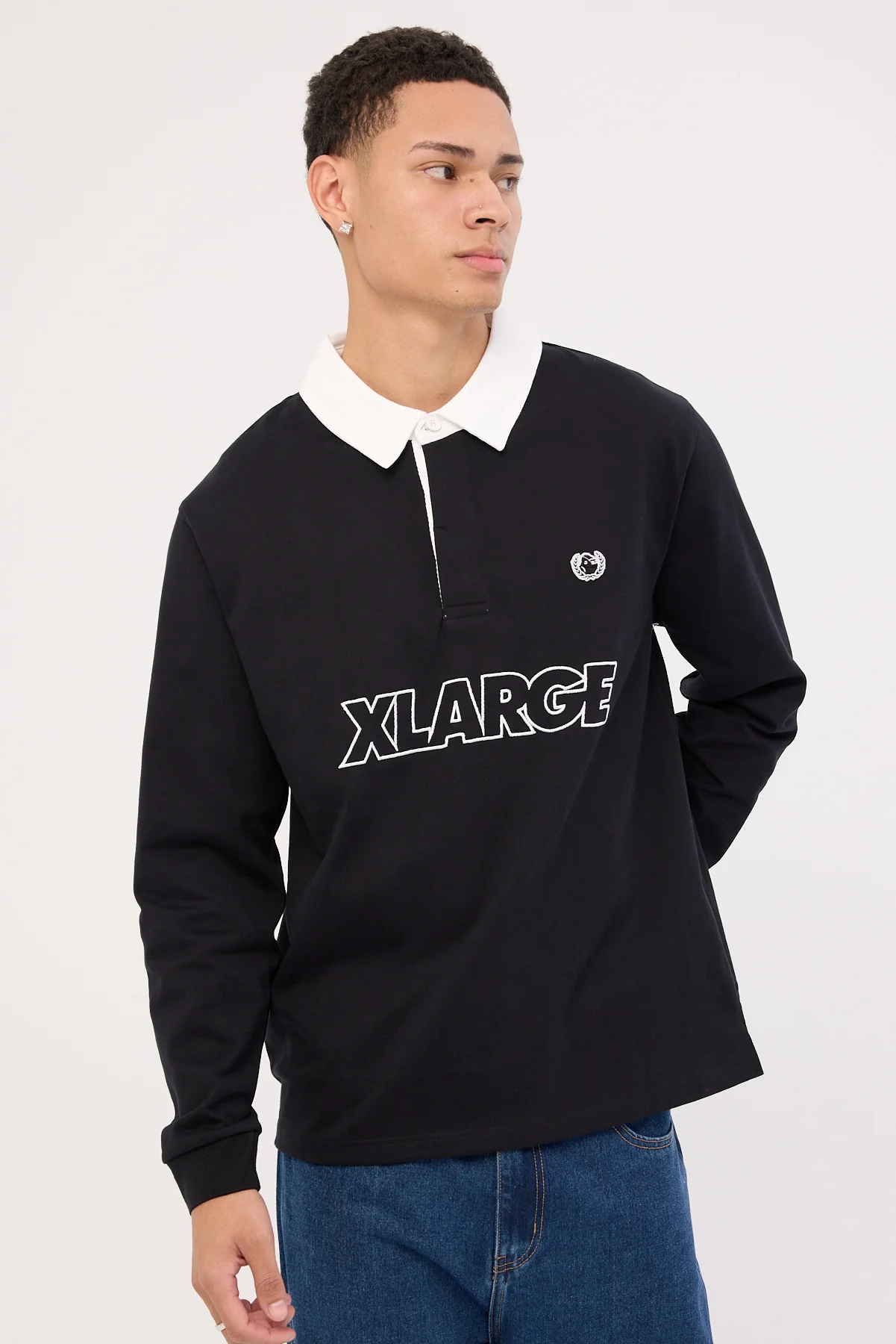 XL Wreath Rugby Black