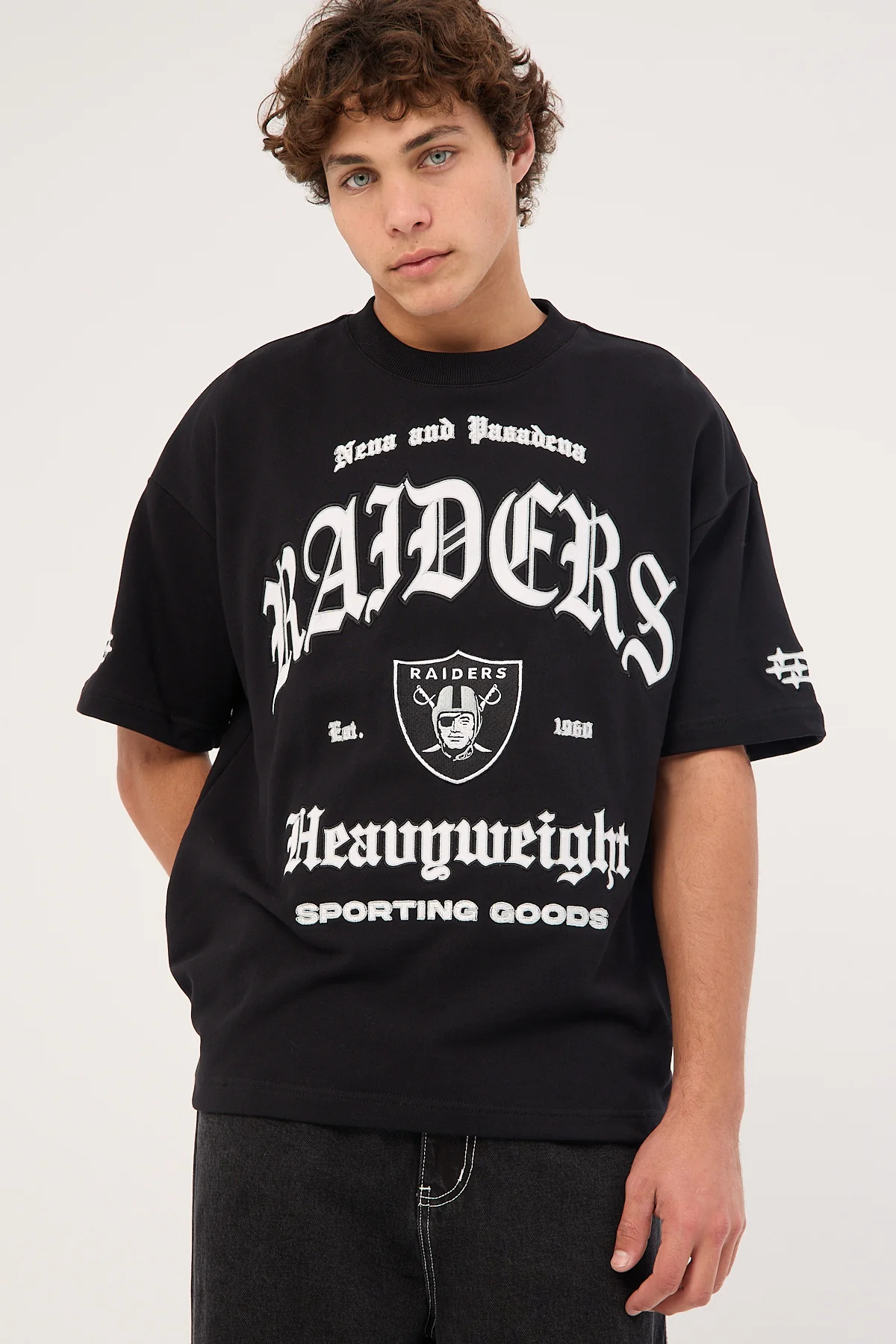 Raiders Coach Tee Jet Black