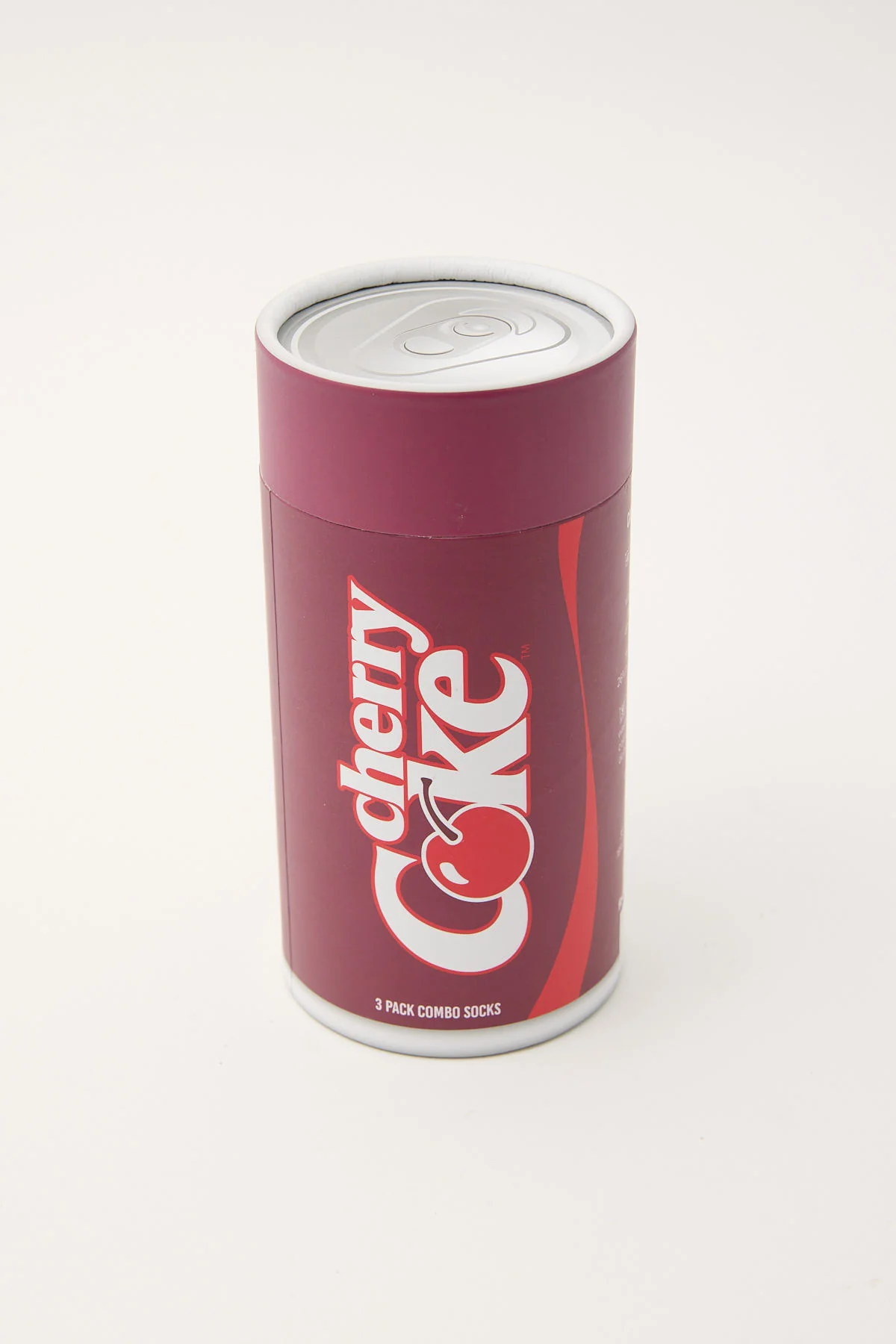 Cherry Coke Combo Socks 3 Pack Gift Can Multi