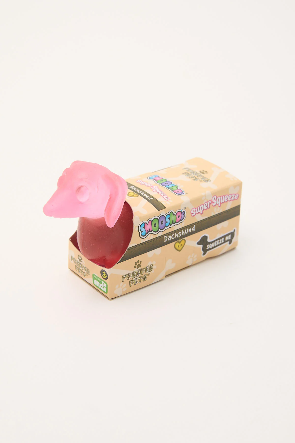 Smooshos Super Squeeze Dachshund Multi