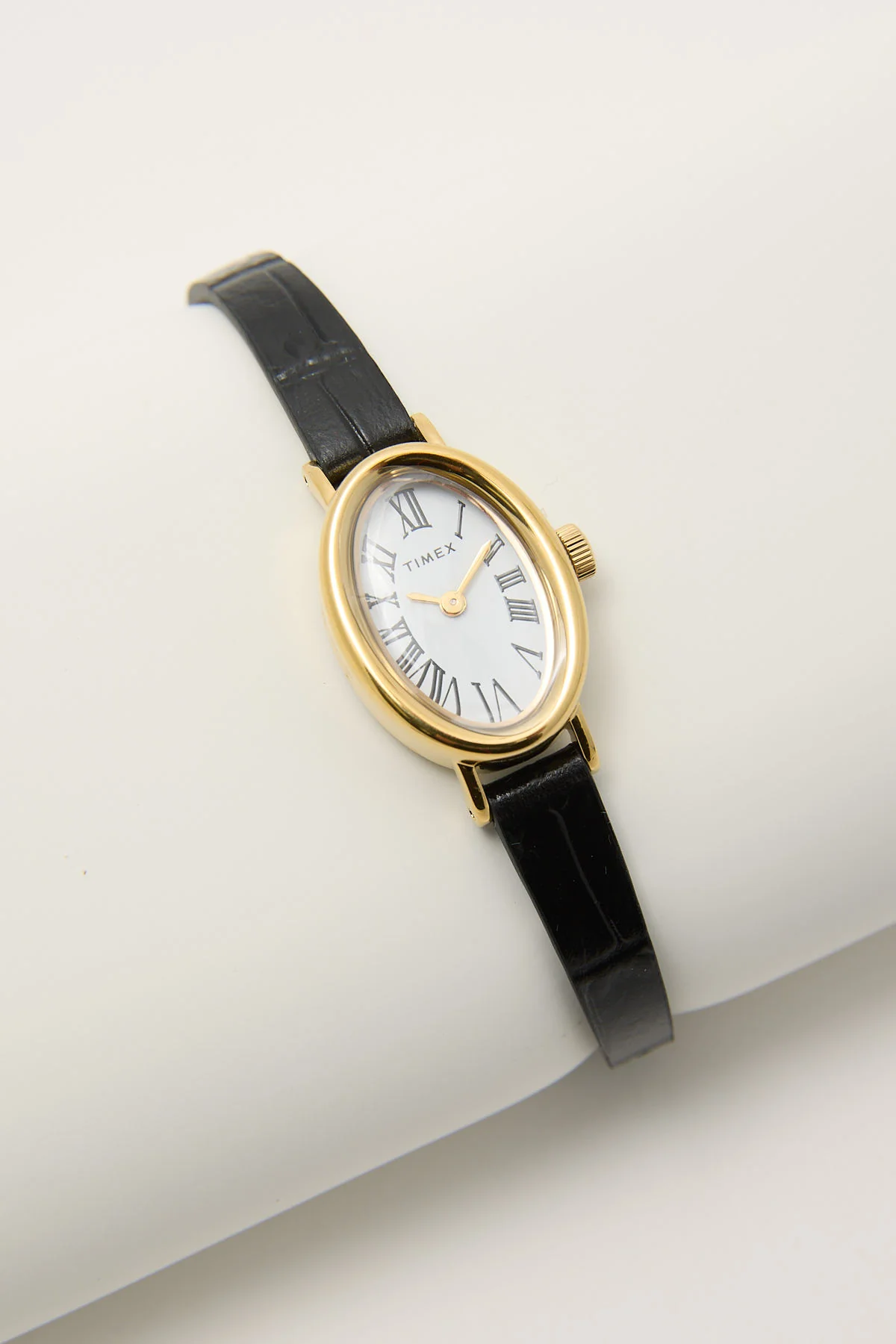 Cavatina Analogue Watch Gold/Black PU