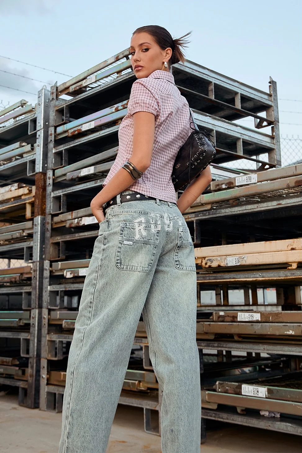 Norty Bethany Baggy Low Rise Jean Dirty Dawg 1 Norty Bethany Baggy Low Rise Jean Dirty Dawg