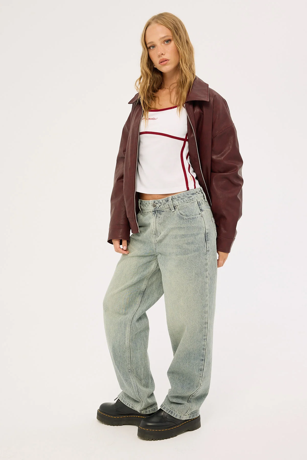 Norty Bethany Baggy Low Rise Jean Dirty Dawg 5 Norty Bethany Baggy Low Rise Jean Dirty Dawg