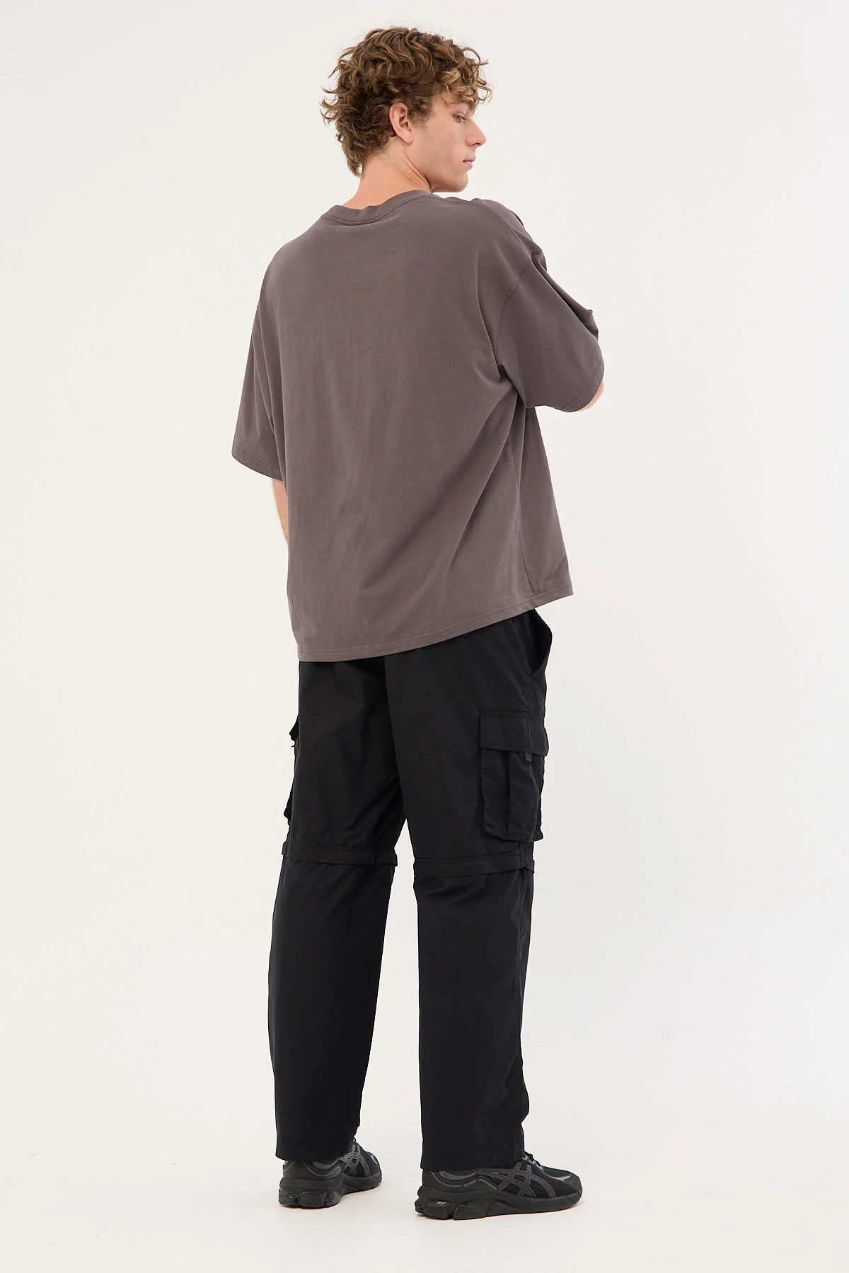 Smoko Zip Off Cargo Pant Washed Black 7 Smoko Zip Off Cargo Pant Washed Black