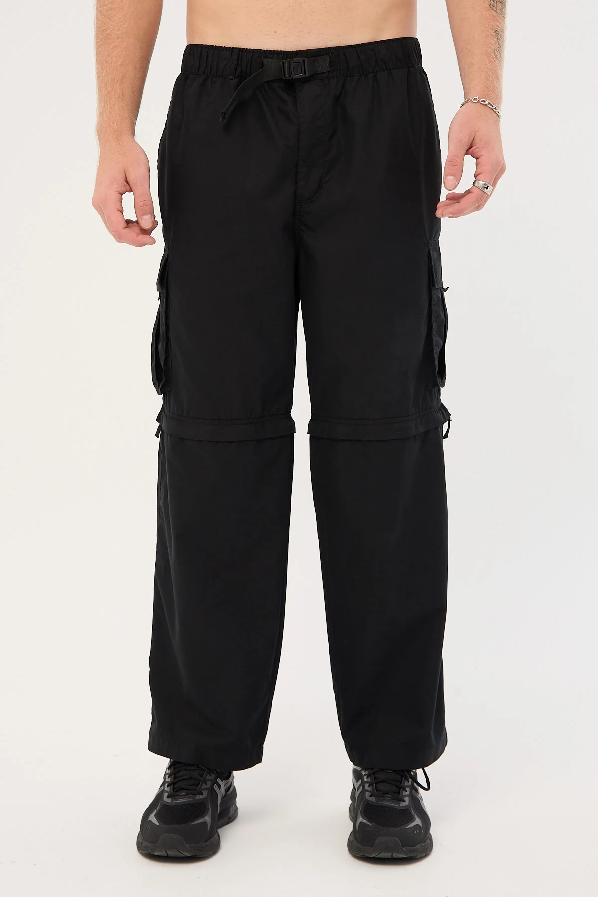 Smoko Zip Off Cargo Pant Washed Black 9 Smoko Zip Off Cargo Pant Washed Black